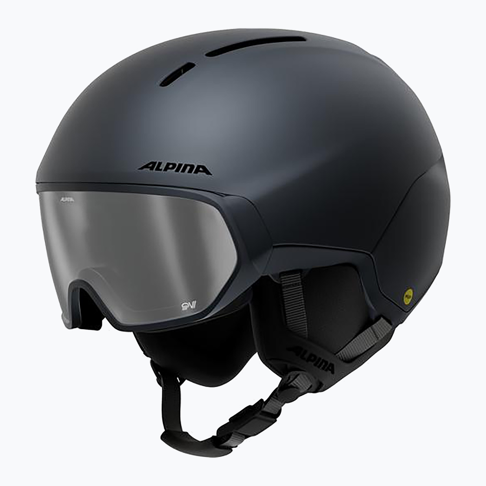 Lyžařská helma Alpina Vizzard QV MIPS midnight grey matt