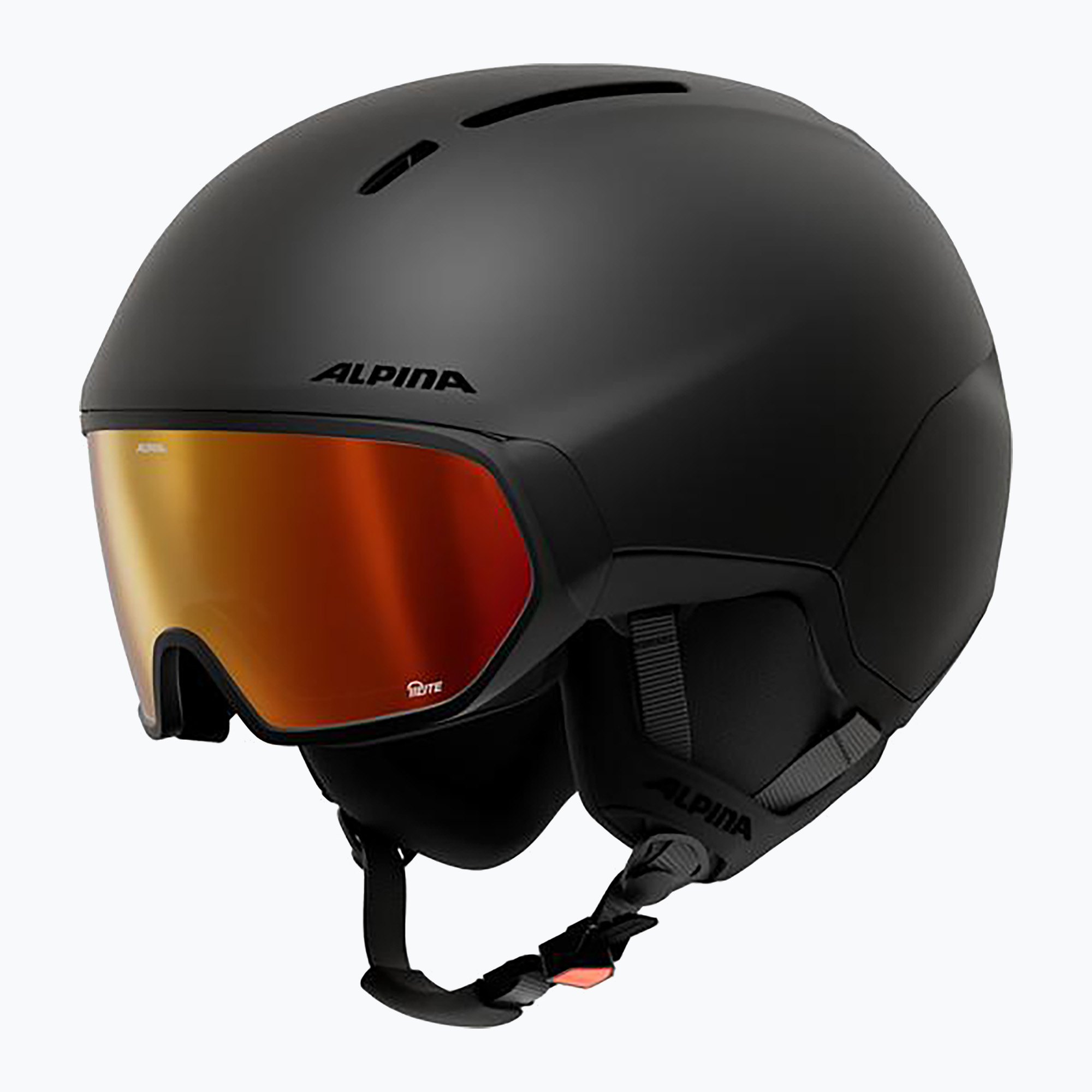 Lyžařská helma Alpina Vizzard Q-Lite black matte