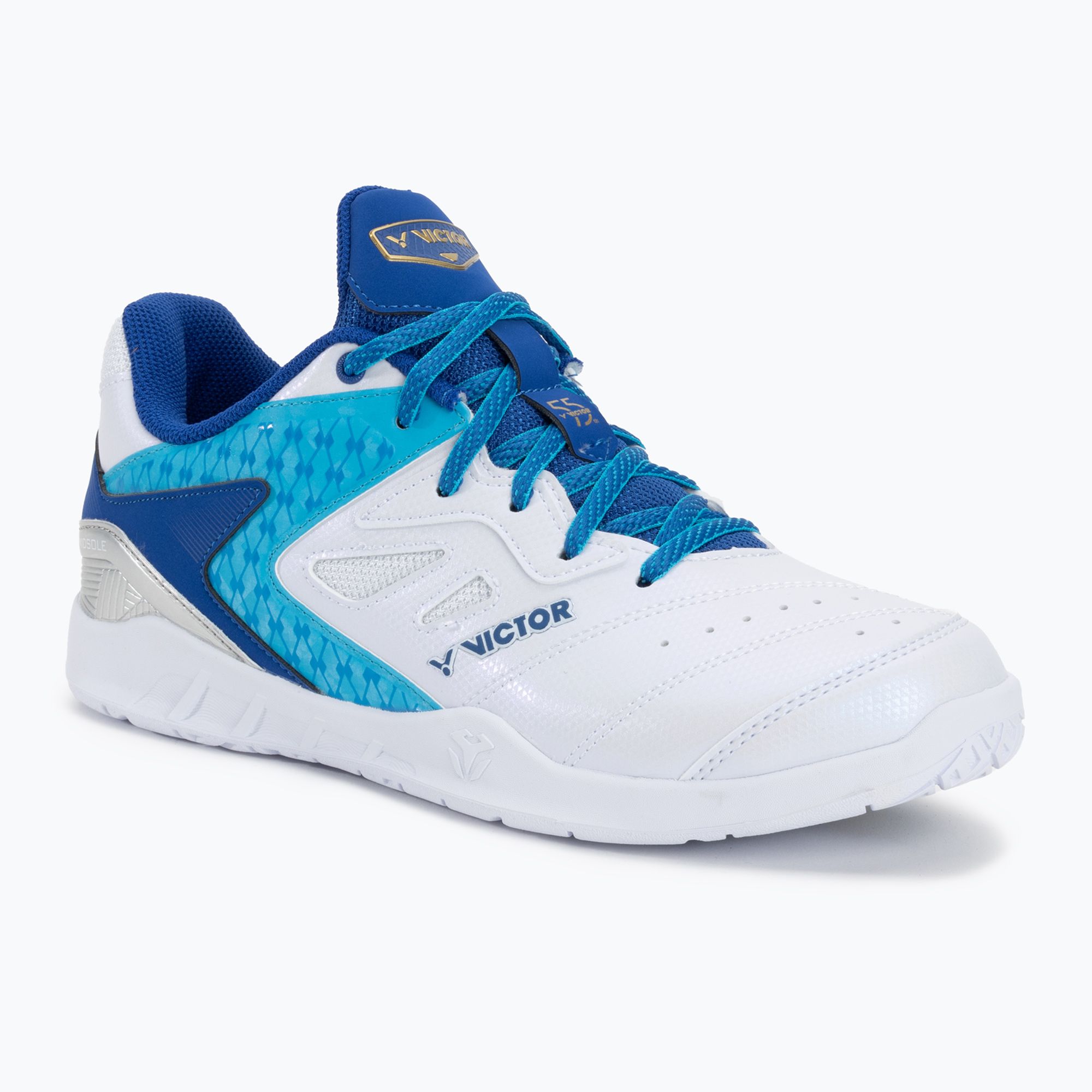 Buty do badmintona VICTOR P9200IIITD-55 AF white/blue/navy 
