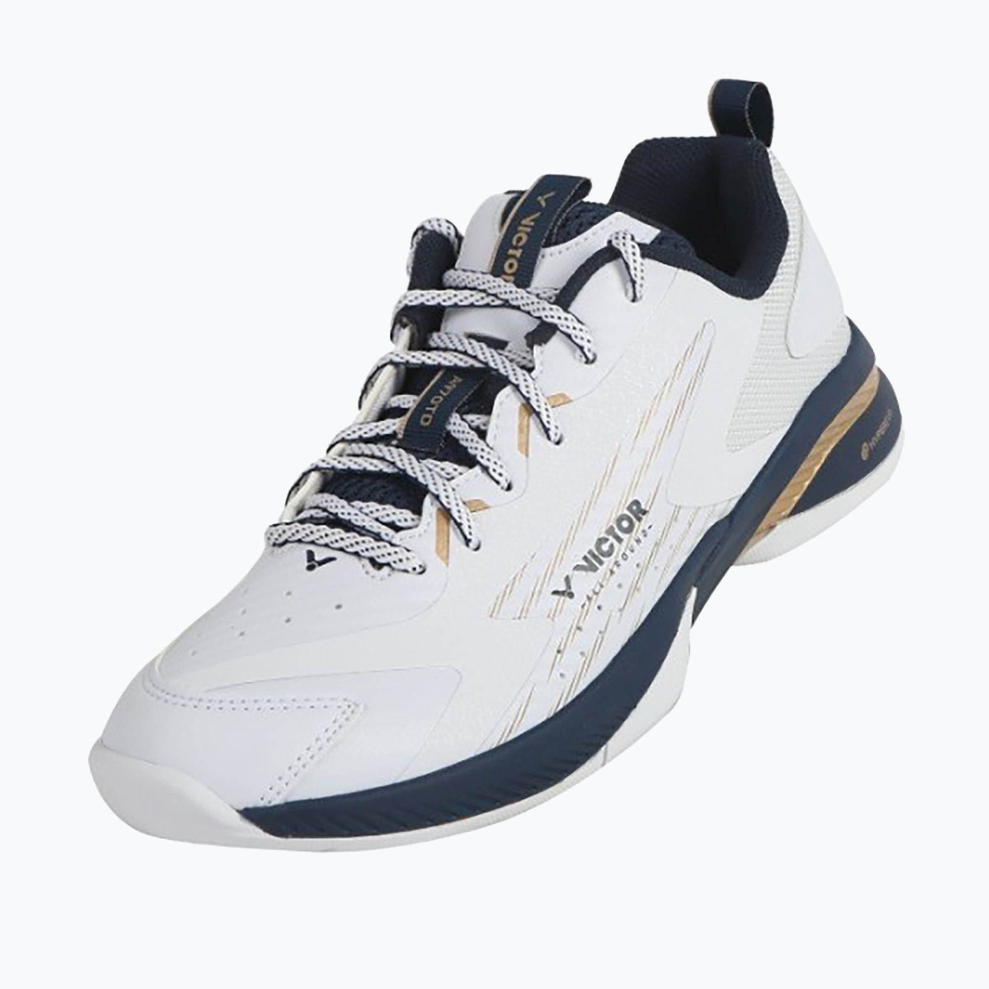 Buty do badmintona męskie VICTOR A970TD AX bright white/light gold 