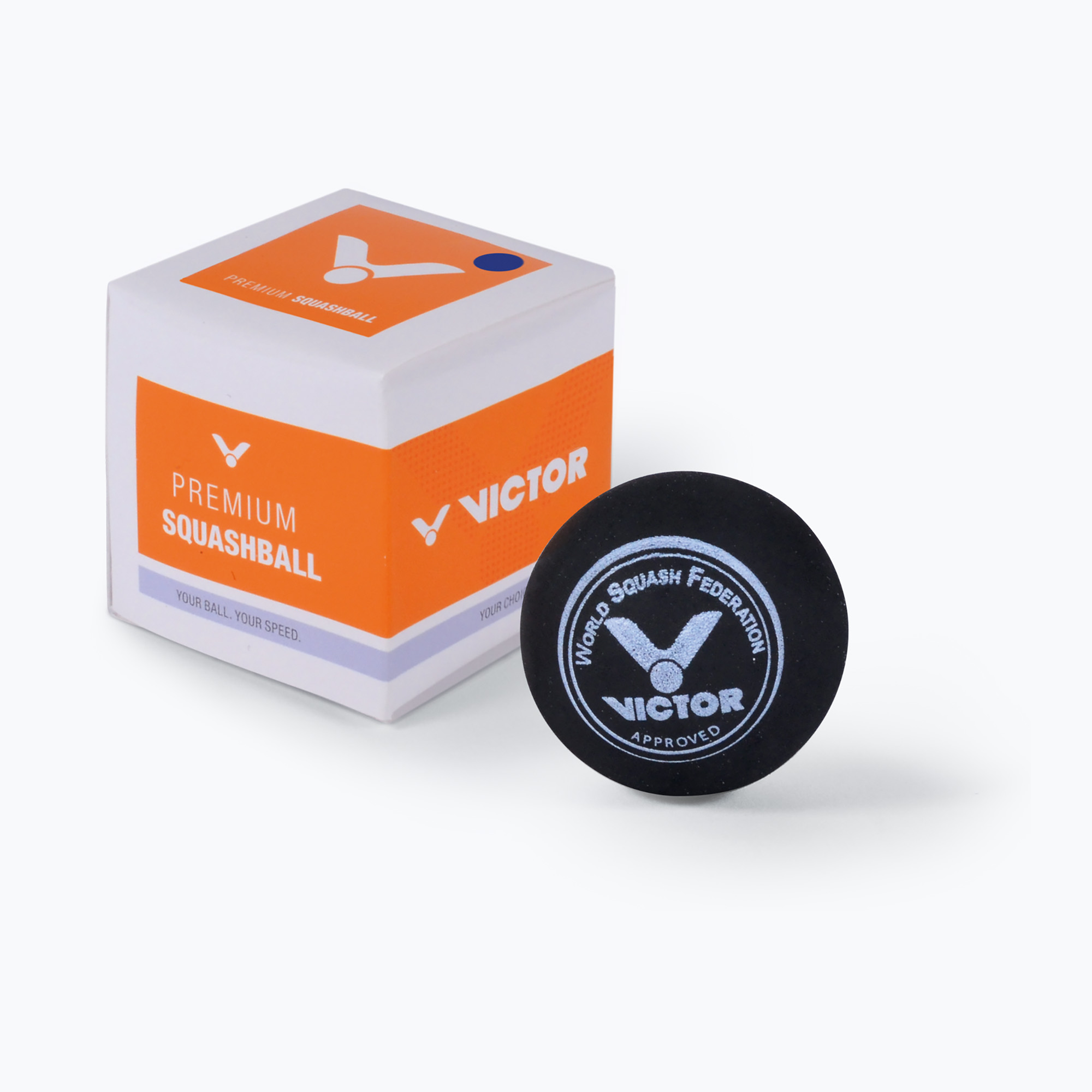 VICTOR squash labda kék (Squashball Single Blue M00762)