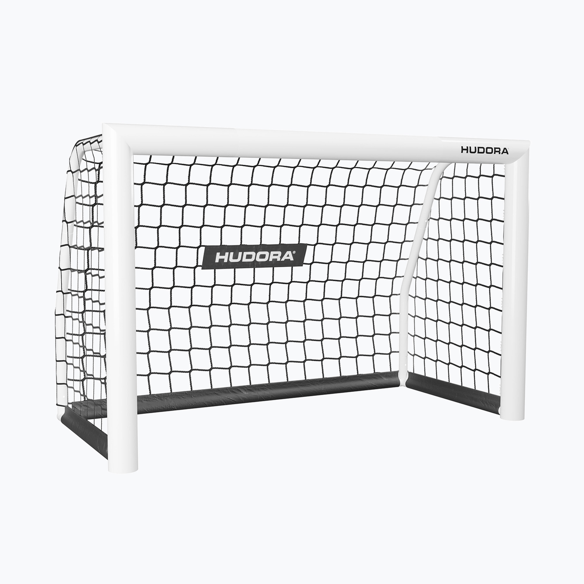 Bramka do piłki nożnej Hudora Advanced 120 x 80 cm biały 