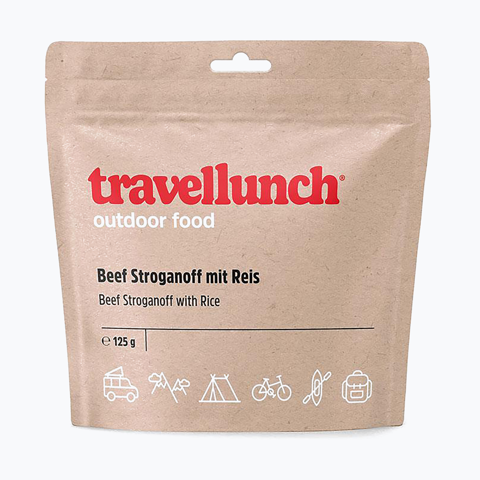 Travellunch cibo liofilizzato Manzo con riso e verdure 125 g (125 g) (Wołowina z ryżem i warzywami 50133)