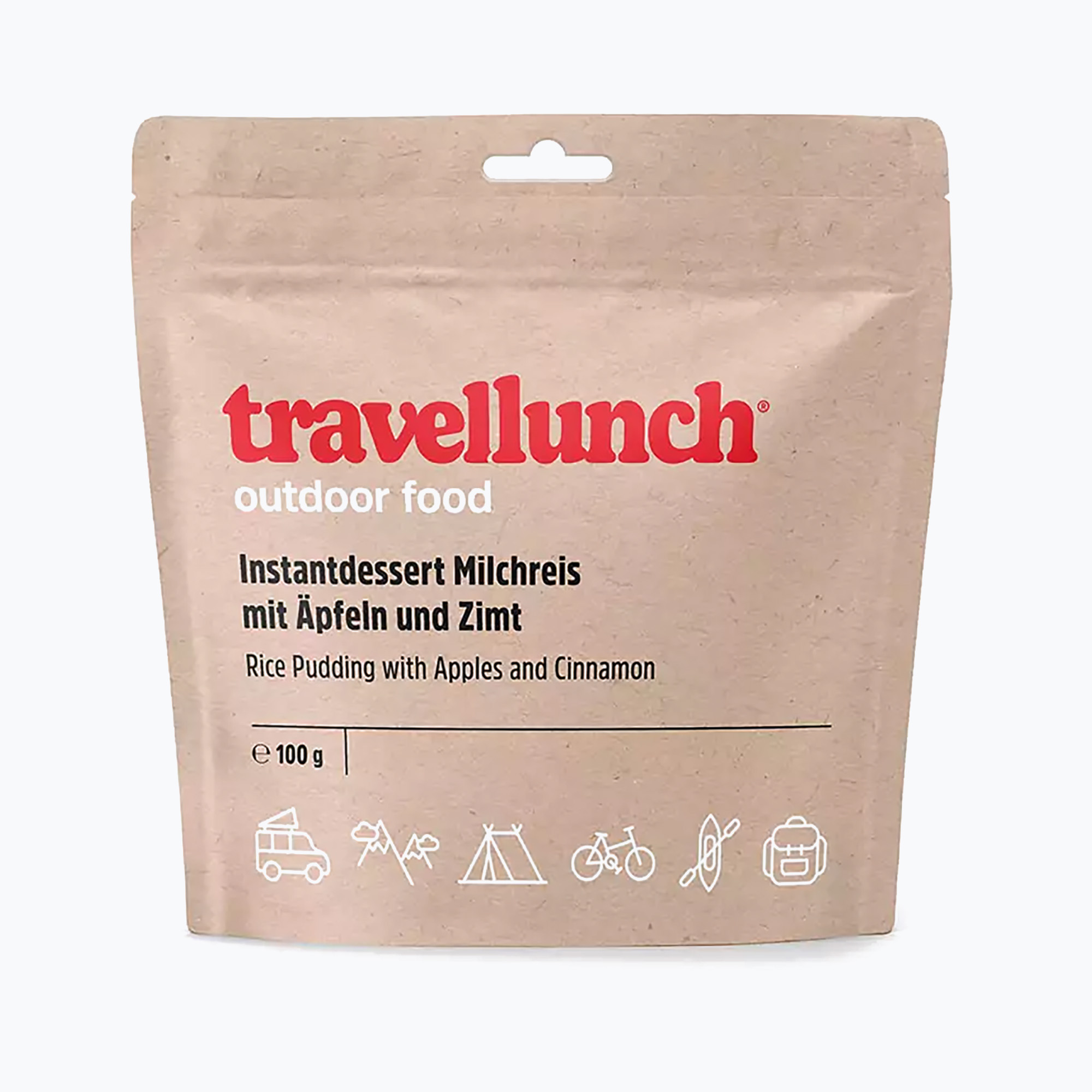 Лиофилизирана храна travellunch Pudding Ryżowy z Jabłkiem i Cynamonem 100 g