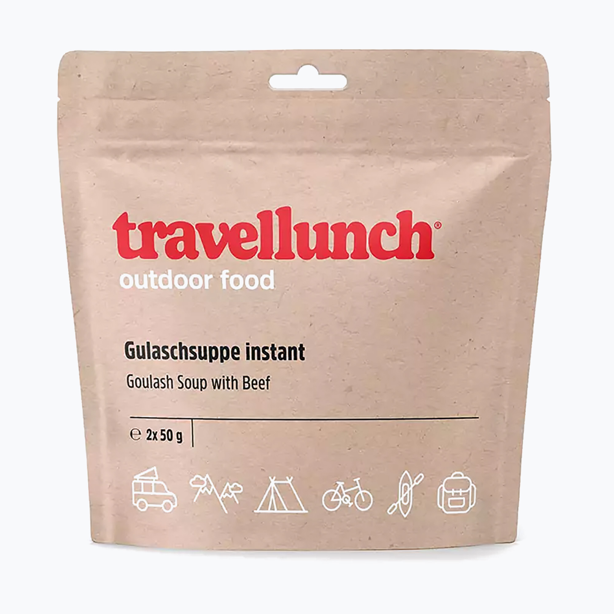 Лиофилизирана храна travellunch Zupa Gulaszowa z Wołowiną 2x50 g