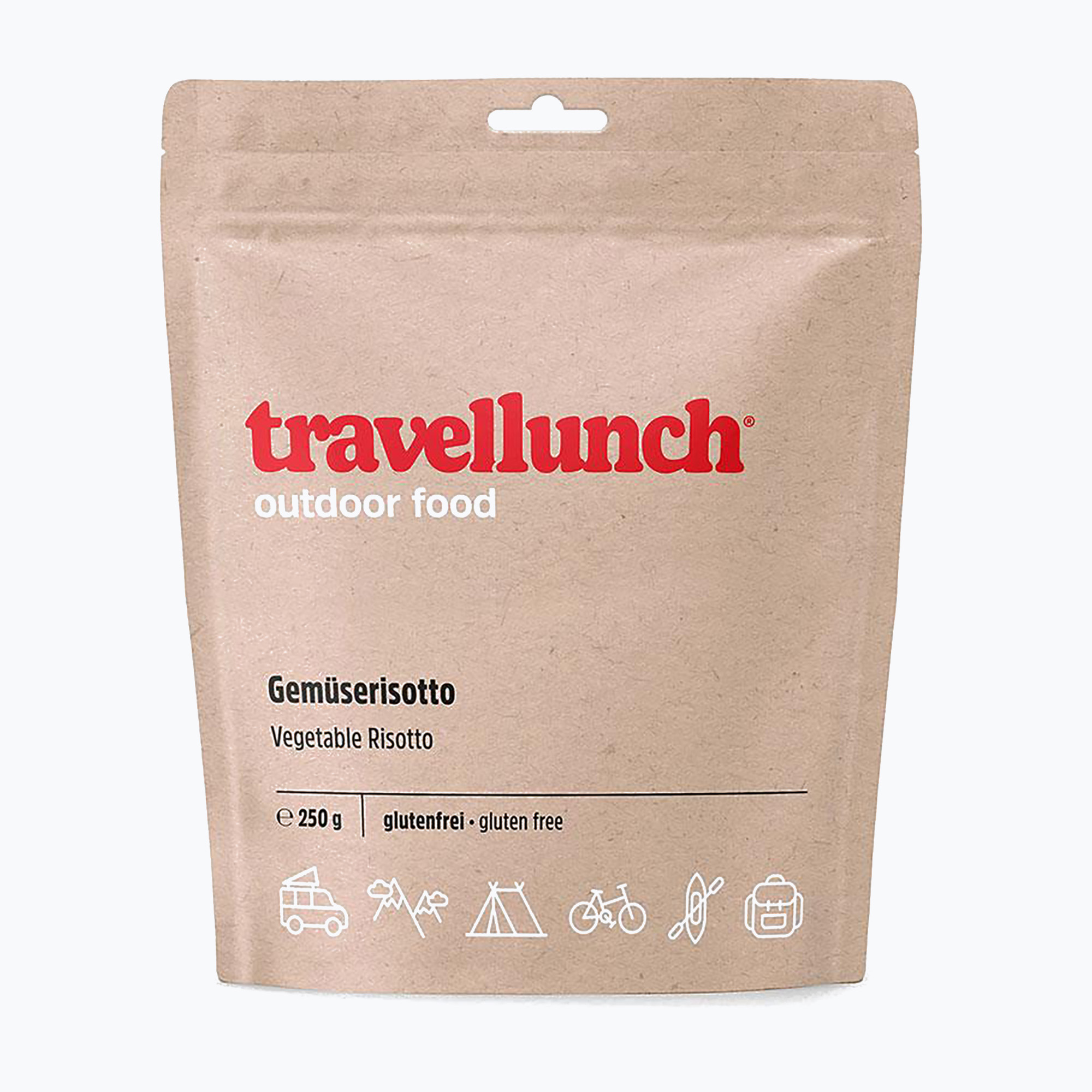 Лиофилизирани храни travellunch Ризото без глутен със зеленчуци и гъби 250 г