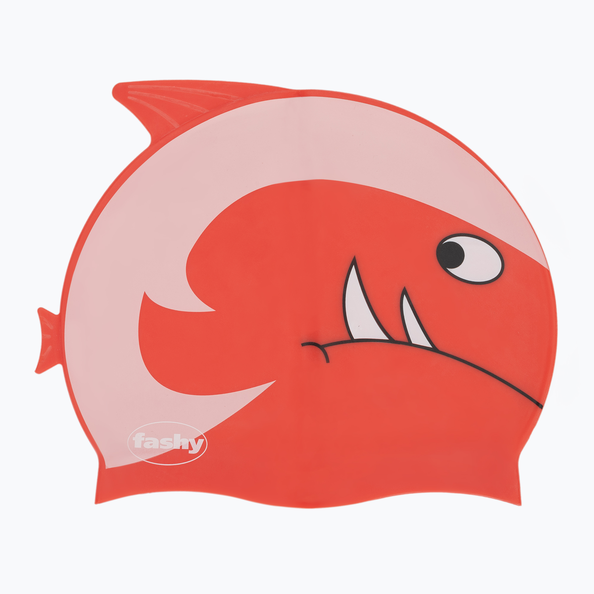 Fashy 3048 Детска шапка за плуване с печат в жълто/червено