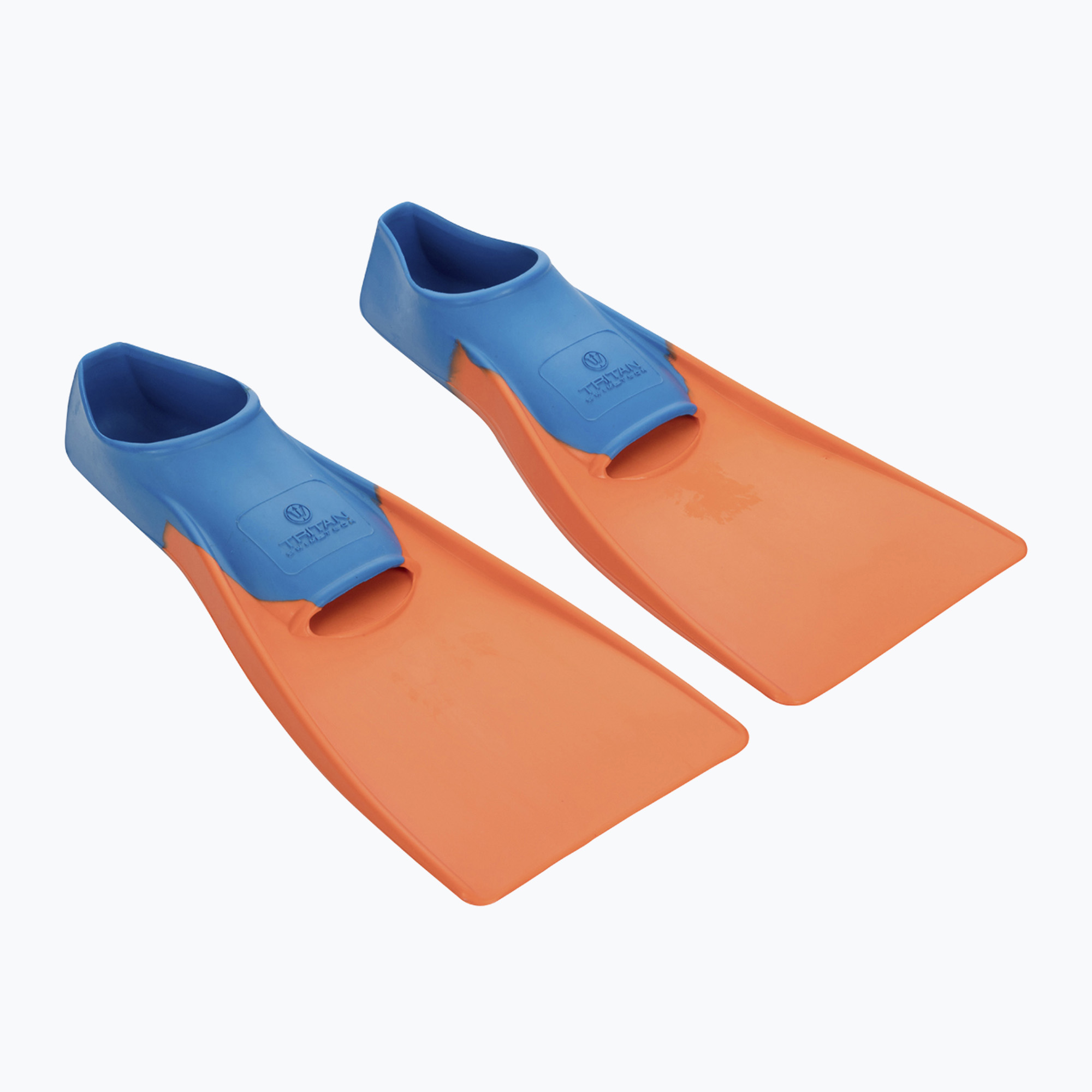 Aquafeel Pinna da nuoto galleggiante arancio/blu