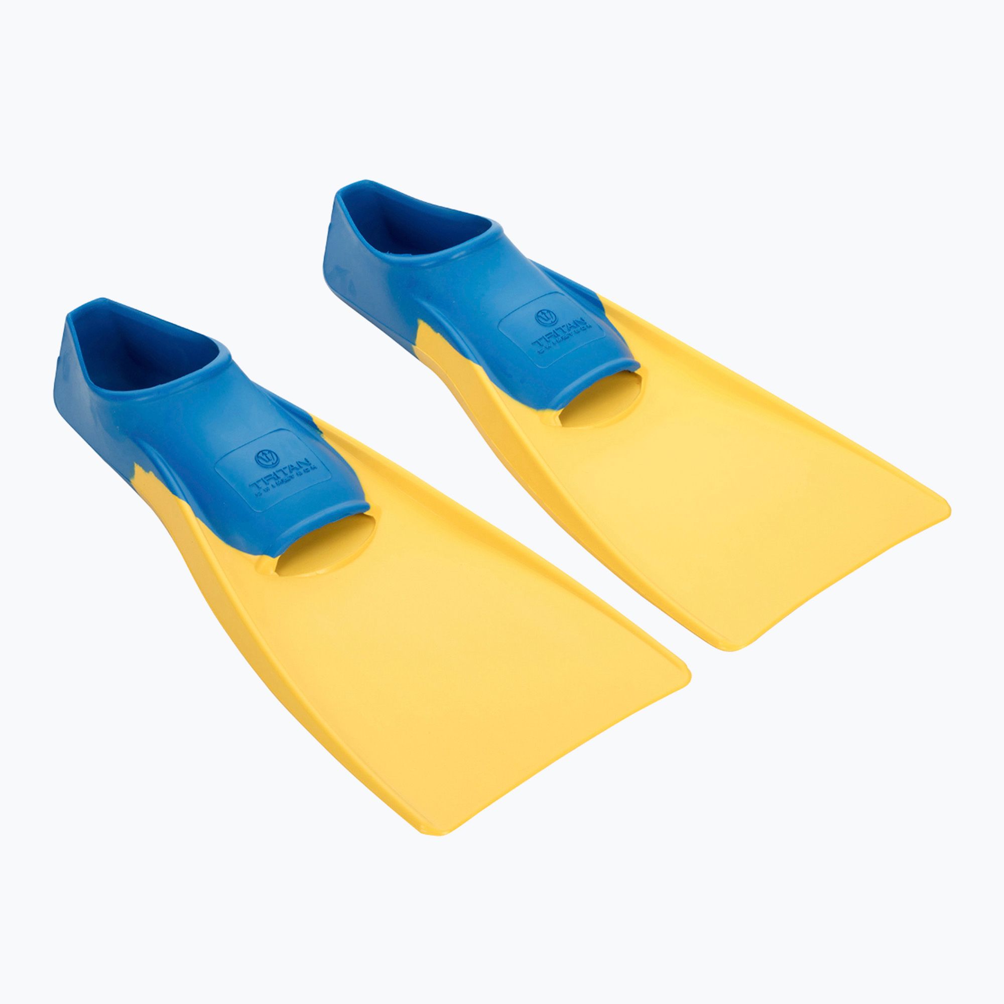 Płetwy do pływania Aquafeel Swim Fin Floating yellow/blue 