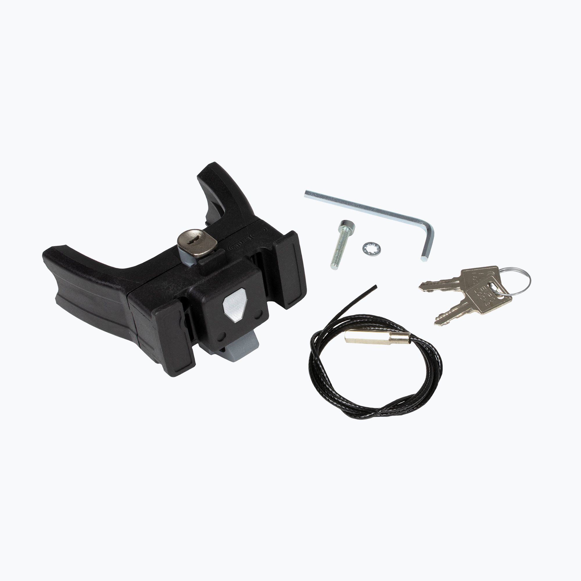 Адаптер за Ortlieb Accessories Handlebar Mounting-Set E-Bike w. Заключване черно E207