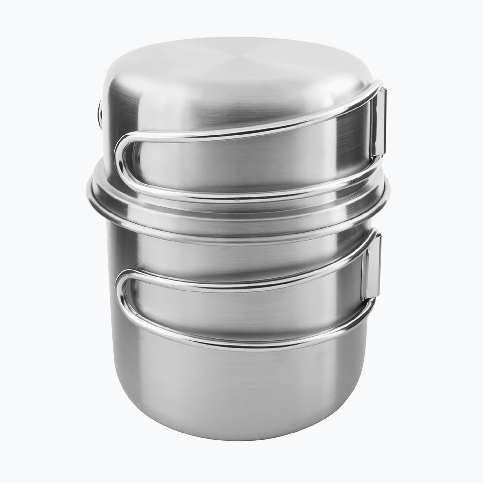 Zestaw naczyń turystycznych Tatonka Handle Mug 500 ml steel 
