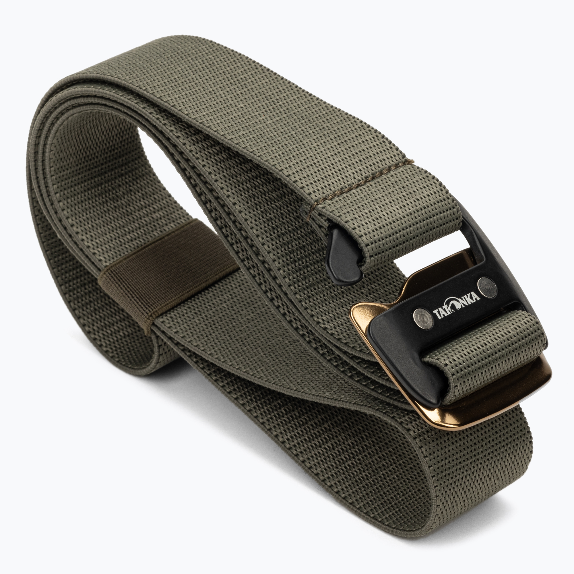 Cureaua pentru pantaloni Tatonka Stretch Belt 38mm verde 2870.332 (Stretch Belt 2870.332)