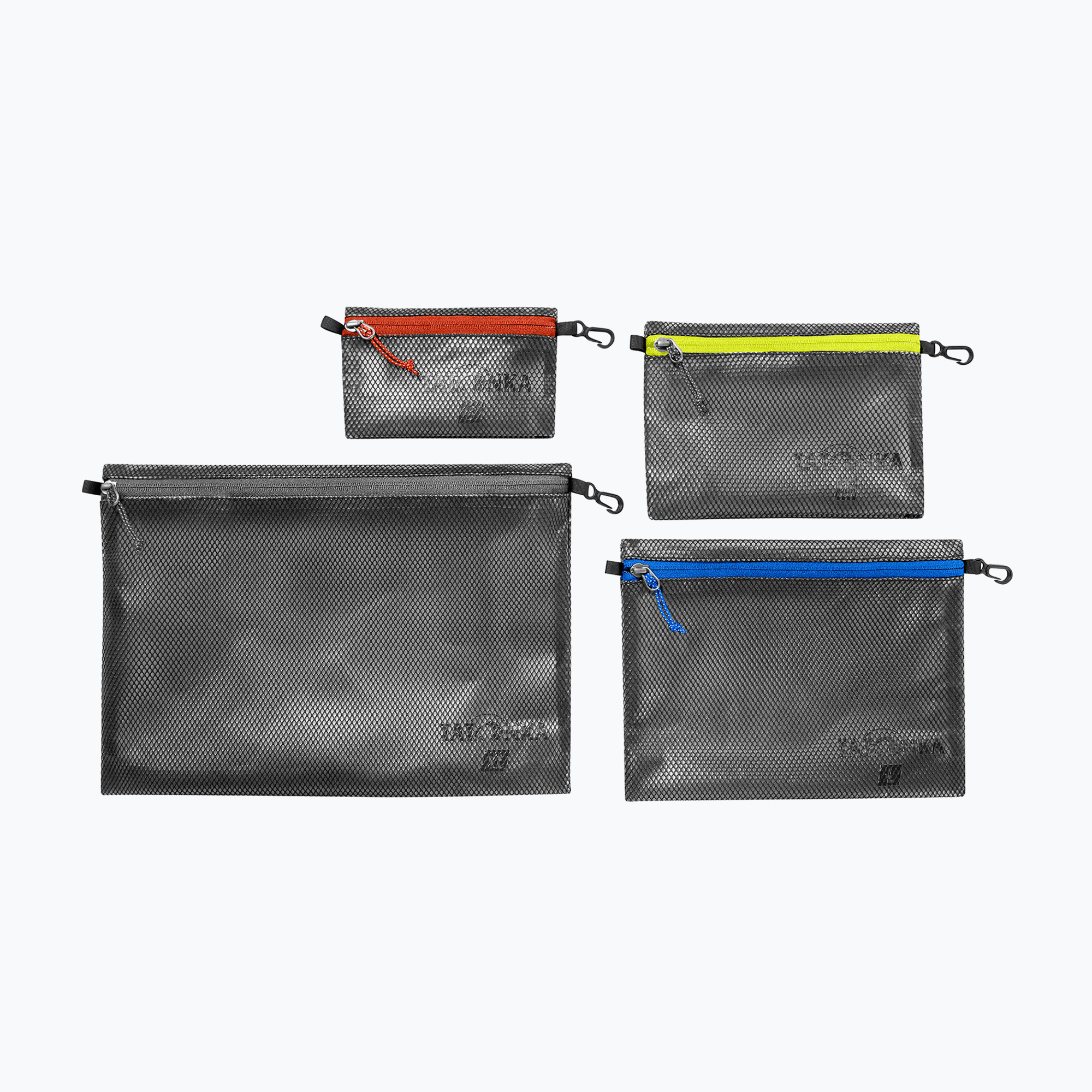 Organizer turystyczny Tatonka Zip Pouch Set IV 4 szt. black 