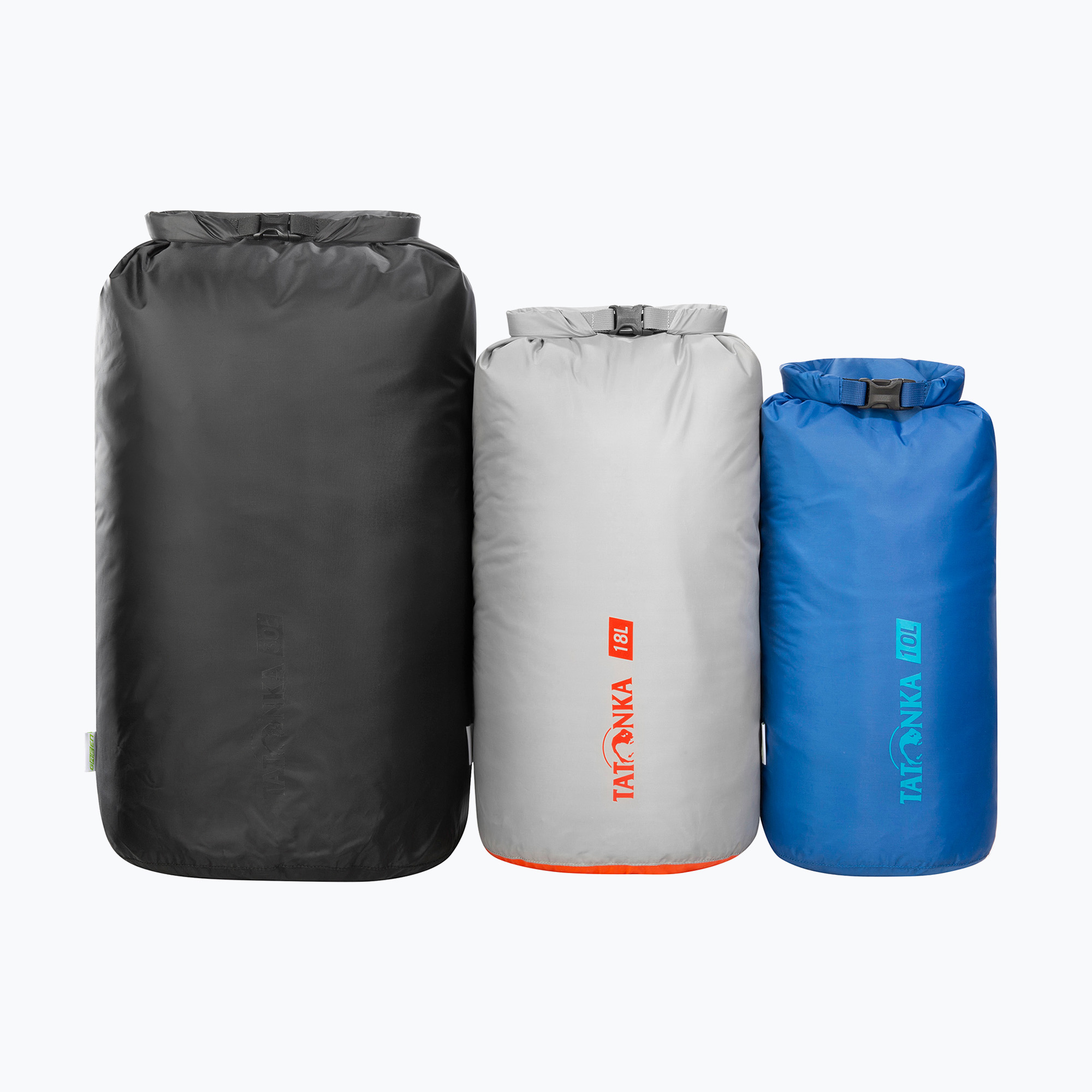 Worek wodoodporny Tatonka Dry Sack Set III 3 szt. assorted 