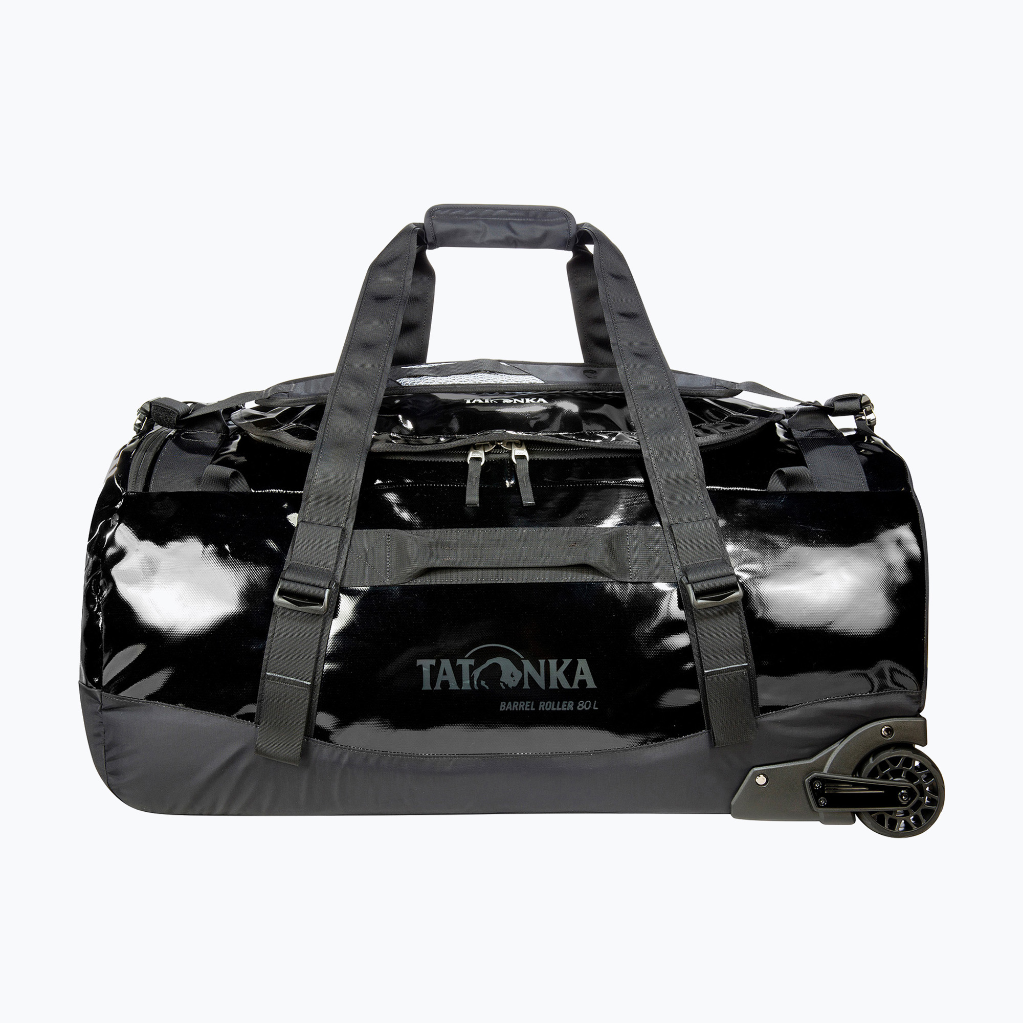 Torba na kółkach Tatonka Barrel Roller 80 l black 
