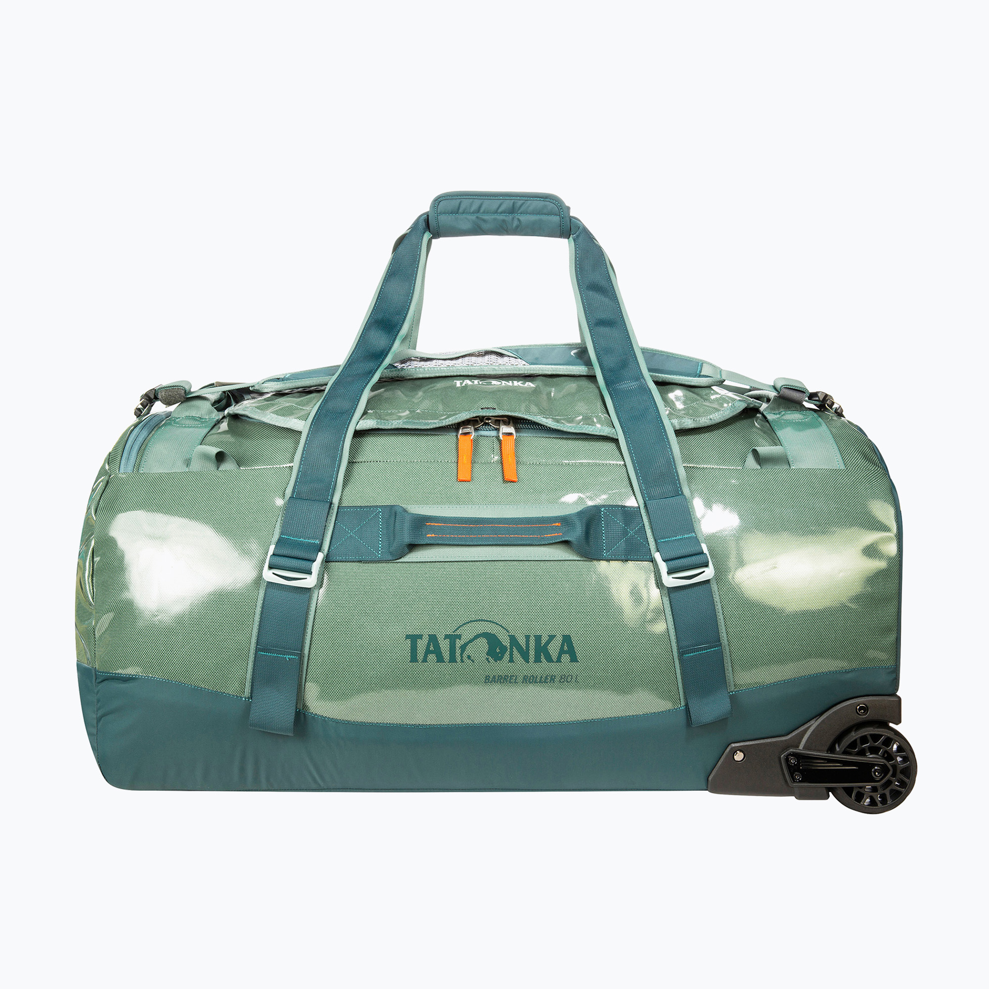 Чанта на колелца Tatonka Barrel Roller 80 l sage green