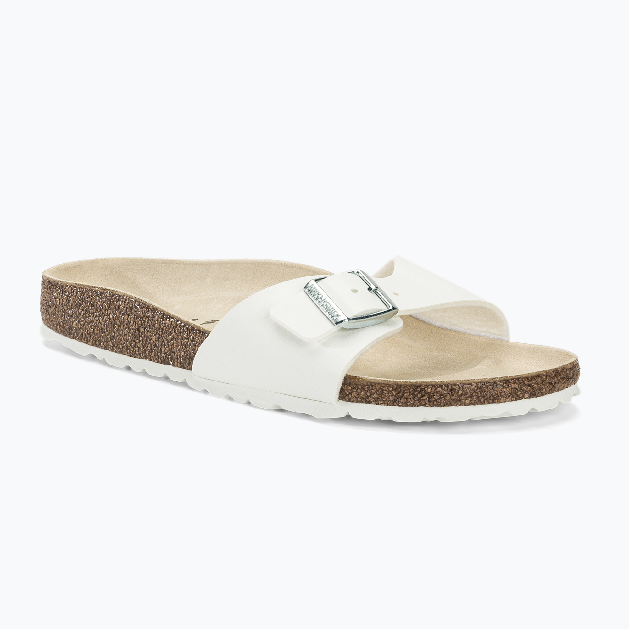 Klapki BIRKENSTOCK Madrid BF Narrow white 