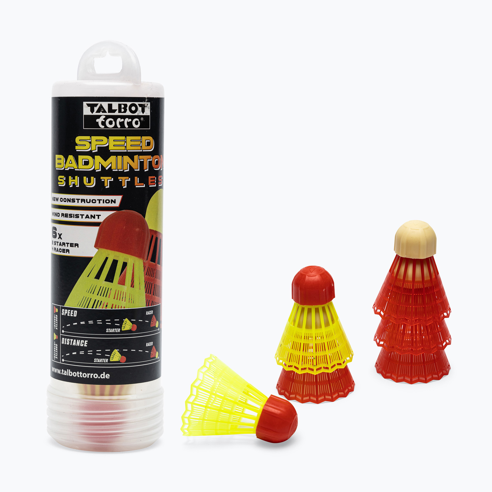 Talbot-Torro Speedminton перца за кросминтон 6 бр.