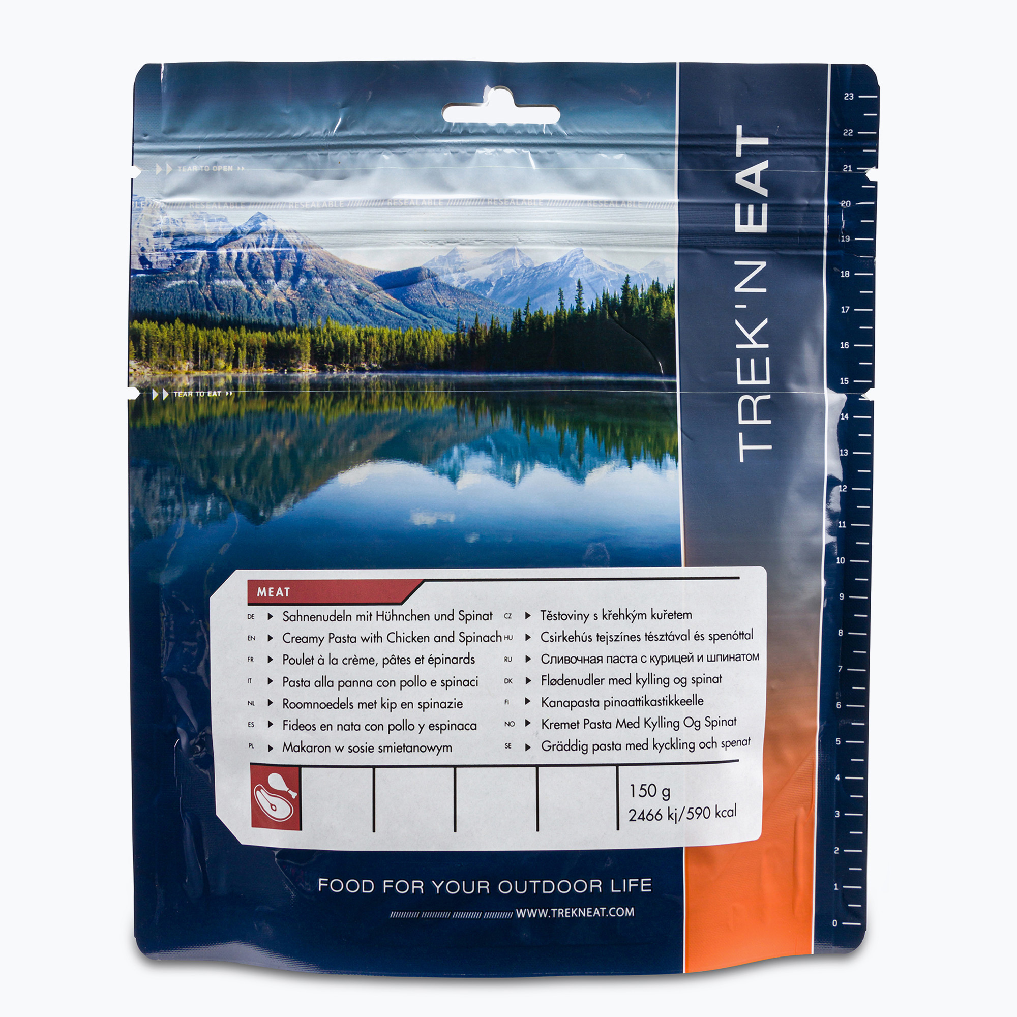 Freeze-dried food Trek'n Eat Pasta in cream sauce with chicken and spinach 30202008 (150 g)