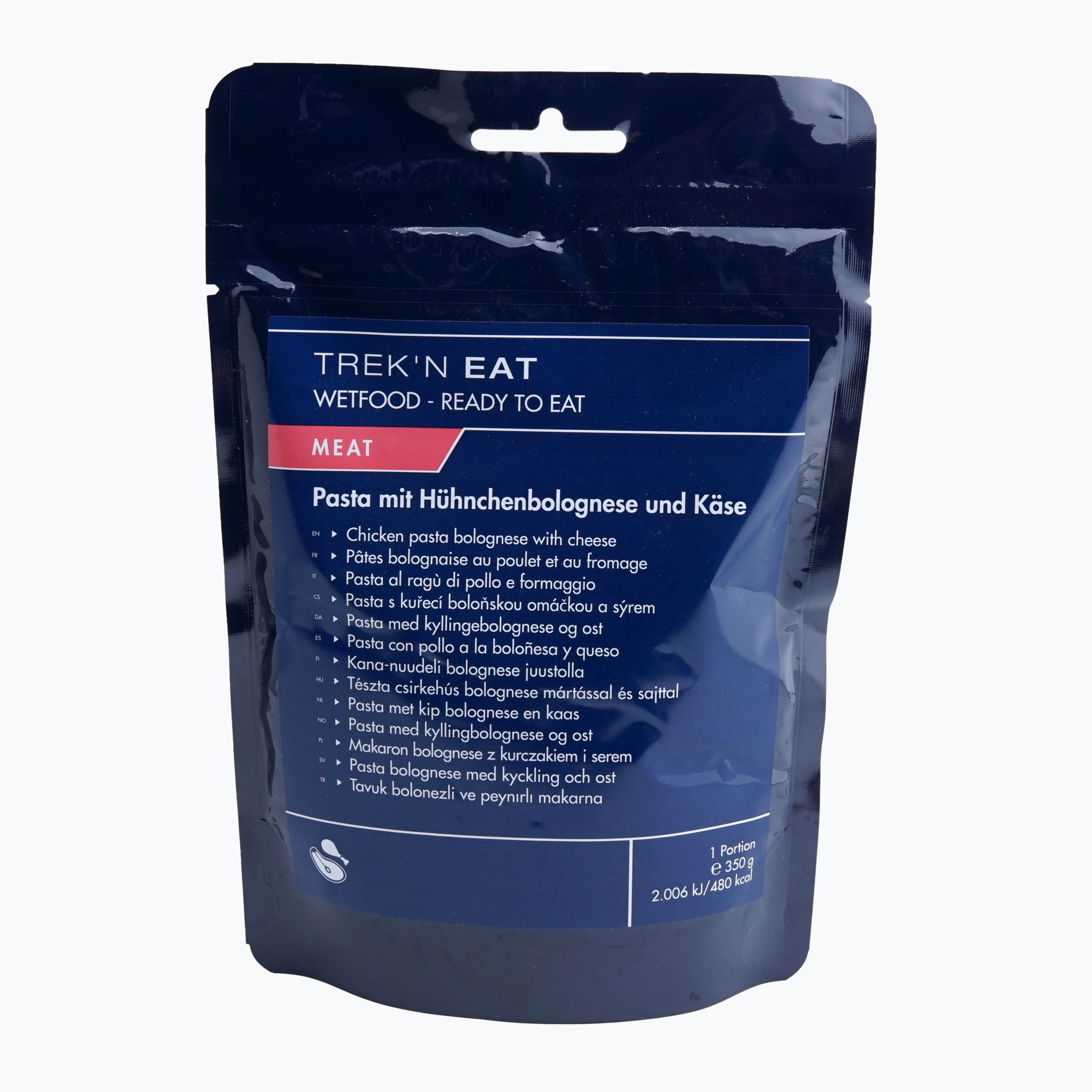 Alimenti liofilizzati Trek'n Eat Pasta bolognese con pollo e formaggio 350 g (350 g) (Makaron bolognese z kurczakiem i serem 35001003)