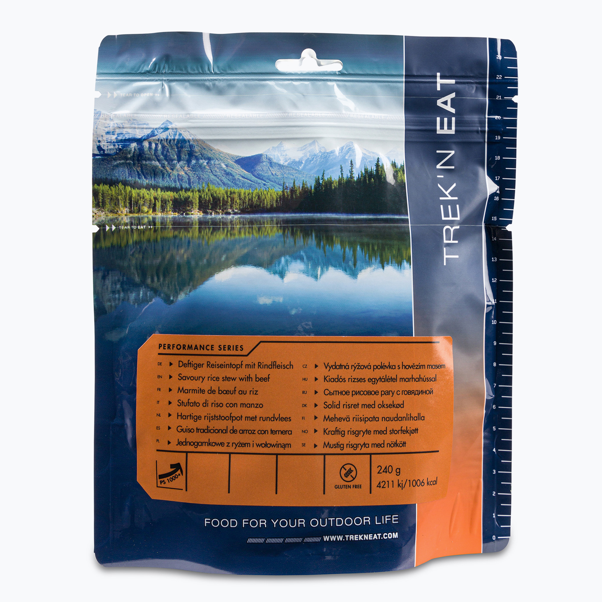 Лиофилизирана храна Trek'n Eat Оризова яхния с говеждо месо PS1000  30902003