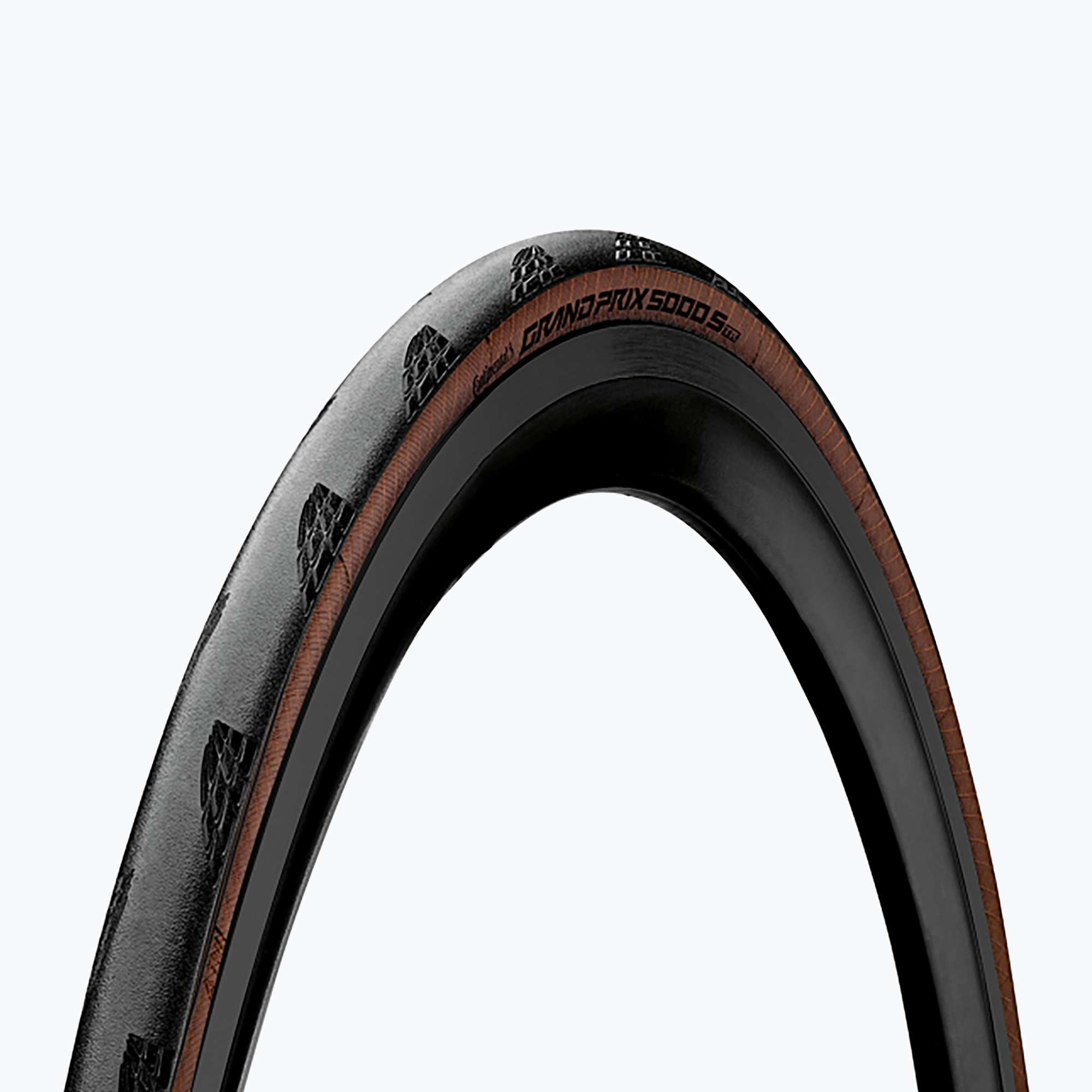 Continental Grand Prix 5000 S TR fold bicycle tyre 700 x 28C black/transparent (700 x 28C)