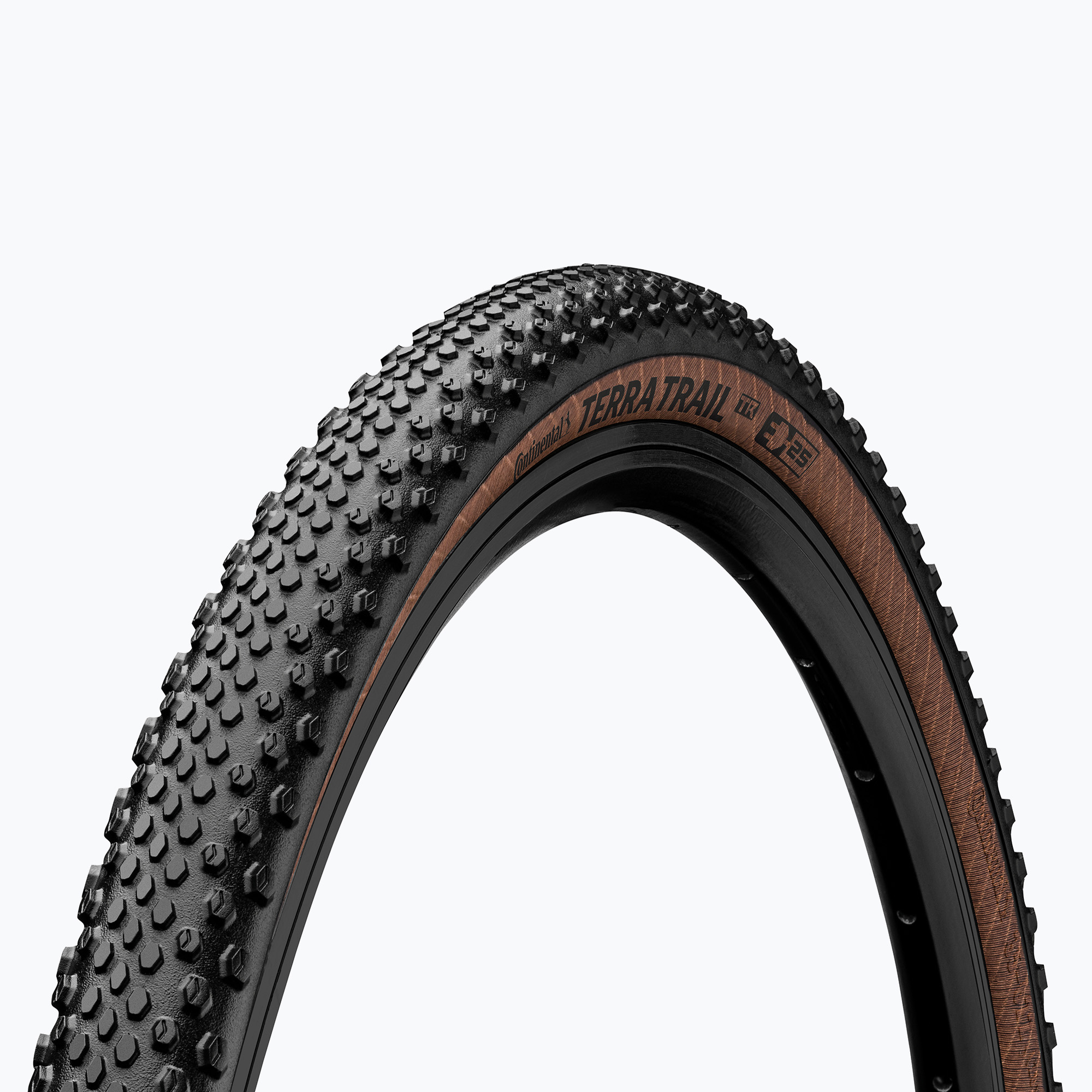 Continental Terra Trail SW kerékpár gumiabroncs 700 x 45C fekete/barna (Terra Trail SW CO0150674)