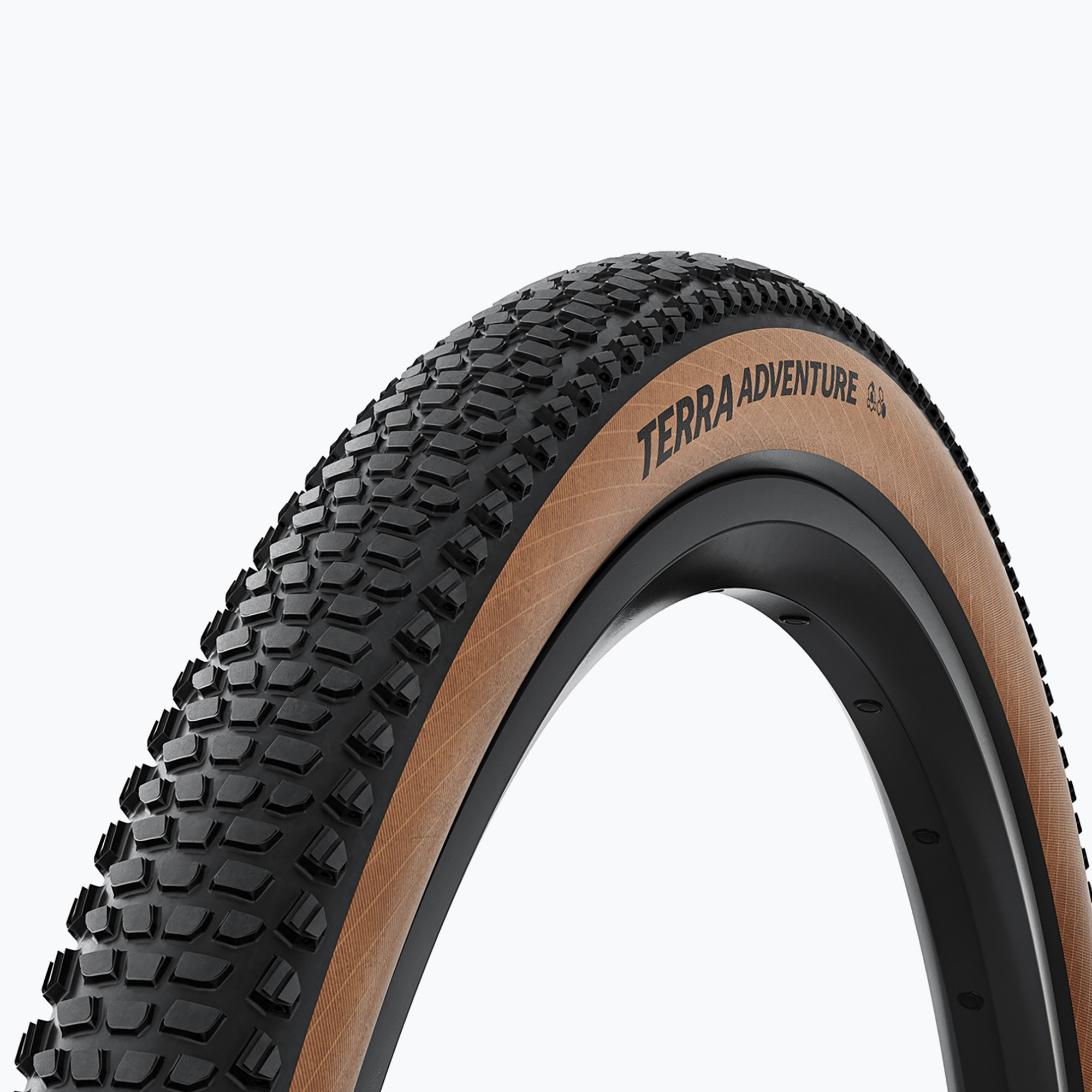 Kerékpár gumiabroncs Continental Terra Adventure 700 x 45C black/transparent (Terra Adventure CO0150749)