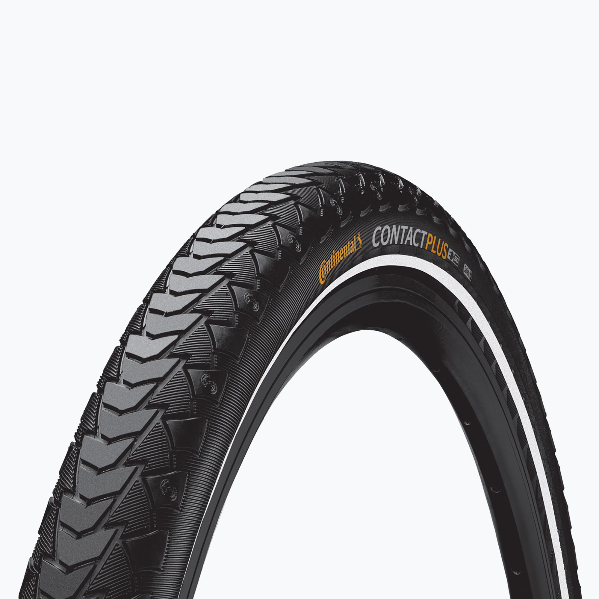 Continental Contact Plus kerékpár gumiabroncs fekete/reflex (Contact Plus CO0101006)