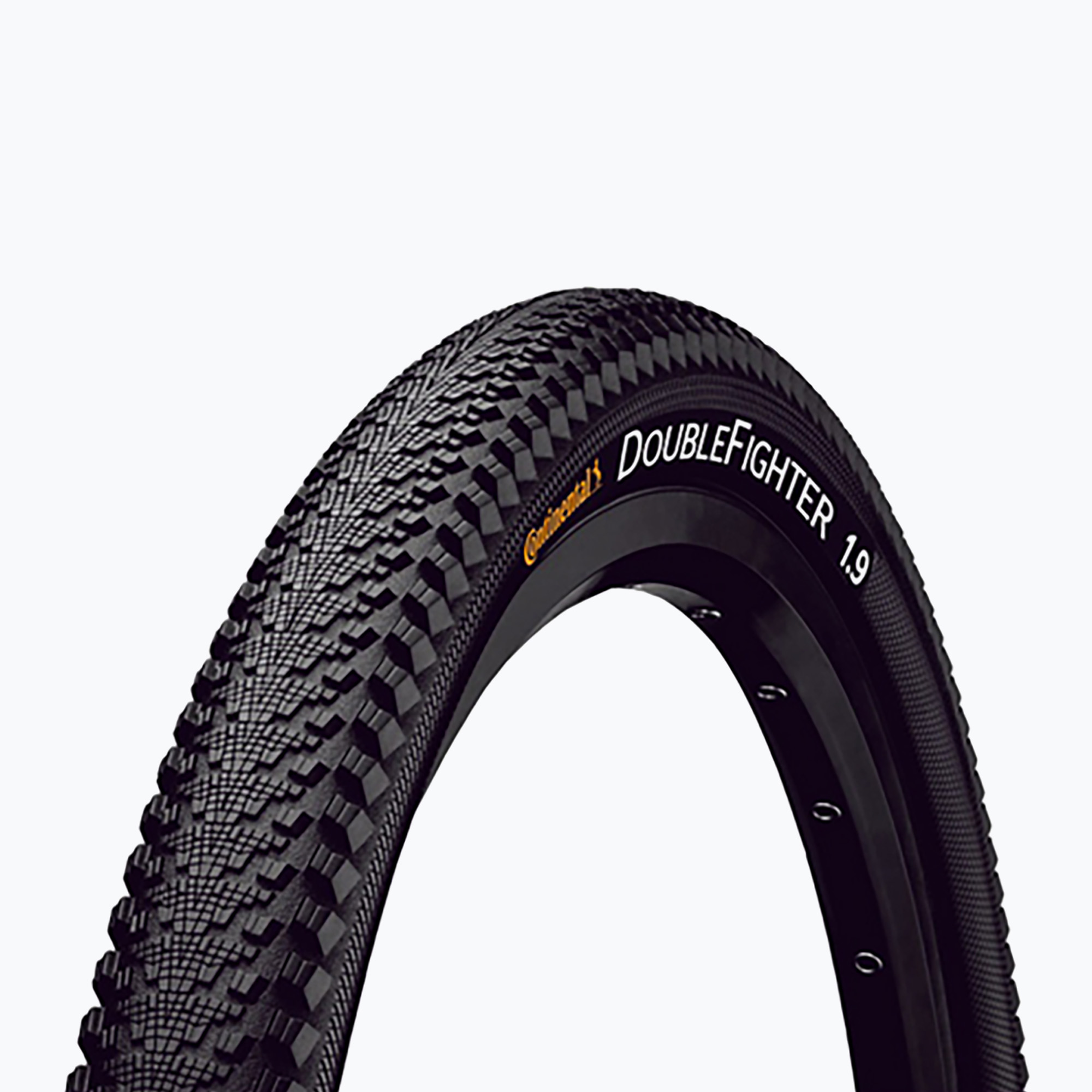Continental Double Fighter III drót 26 x 1.90 fekete kerékpár gumiabroncs (Double Fighter III wire CO0101235)