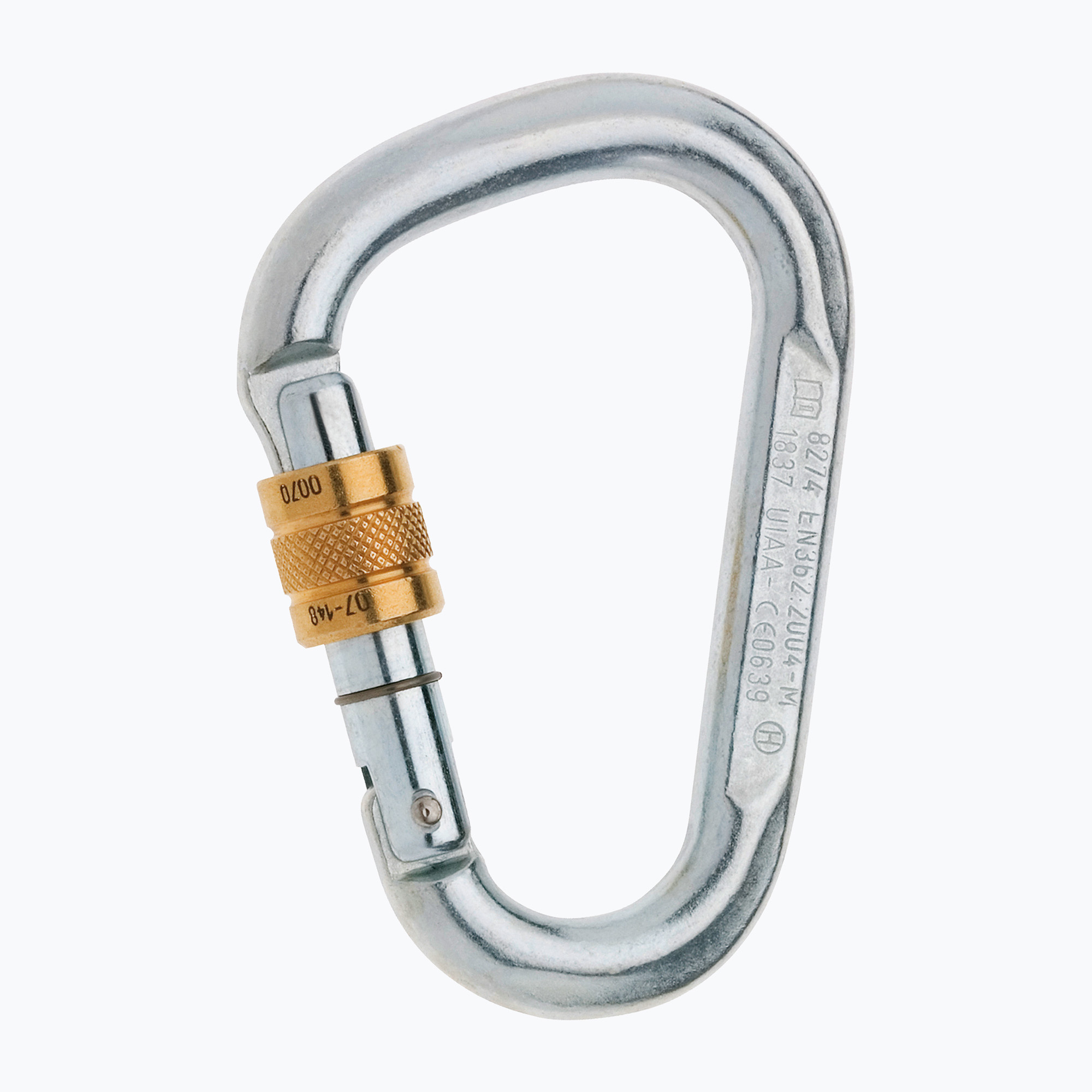 Karabínka EDELRID Steel HMS Screw silver