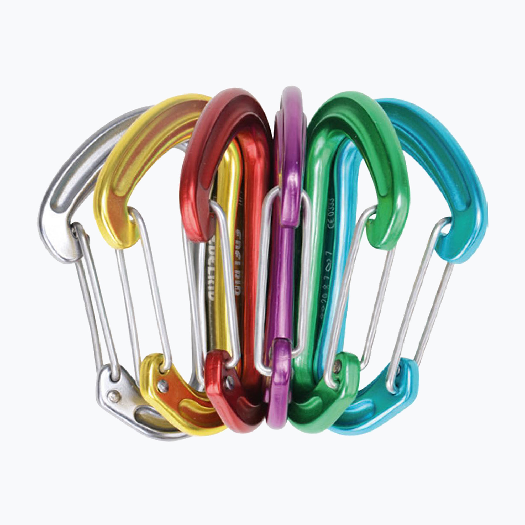 Sada karabín EDELRID Nineteen G Sixpack 6 pack assorted colours