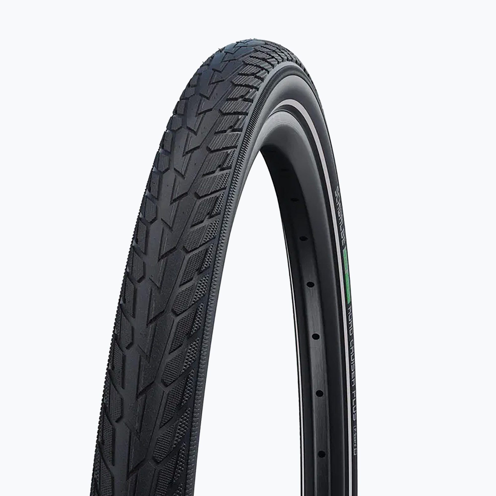 SCHWALBE Road Cruiser K-Guard Green Compound 28 x 1.75 fekete reflex kerékpár gumiabroncs (Road Cruiser K-Guard Green Compound 11101307)