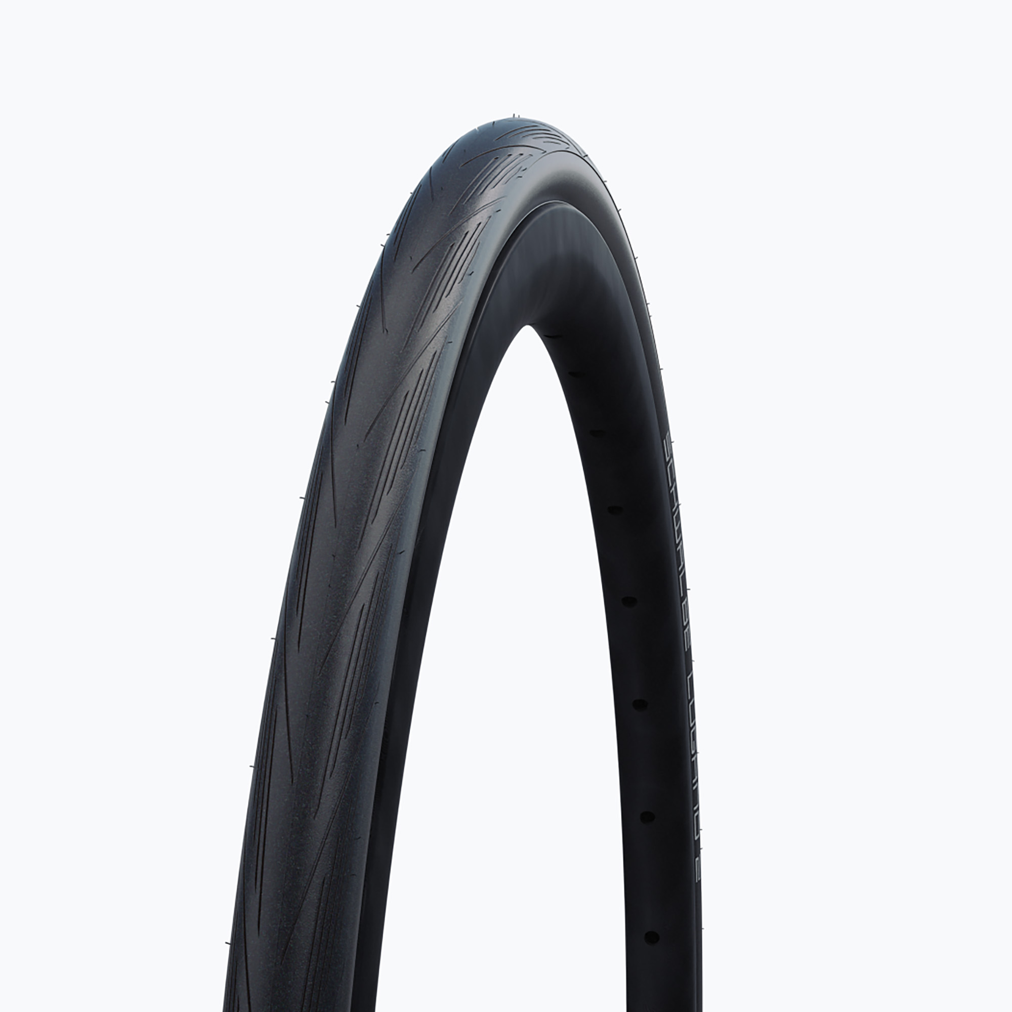 SCHWALBE Lugano II K-Guard Silica kerékpár gumiabroncs 700 x 25C fekete (Lugano II K-Guard Silica 11159018)