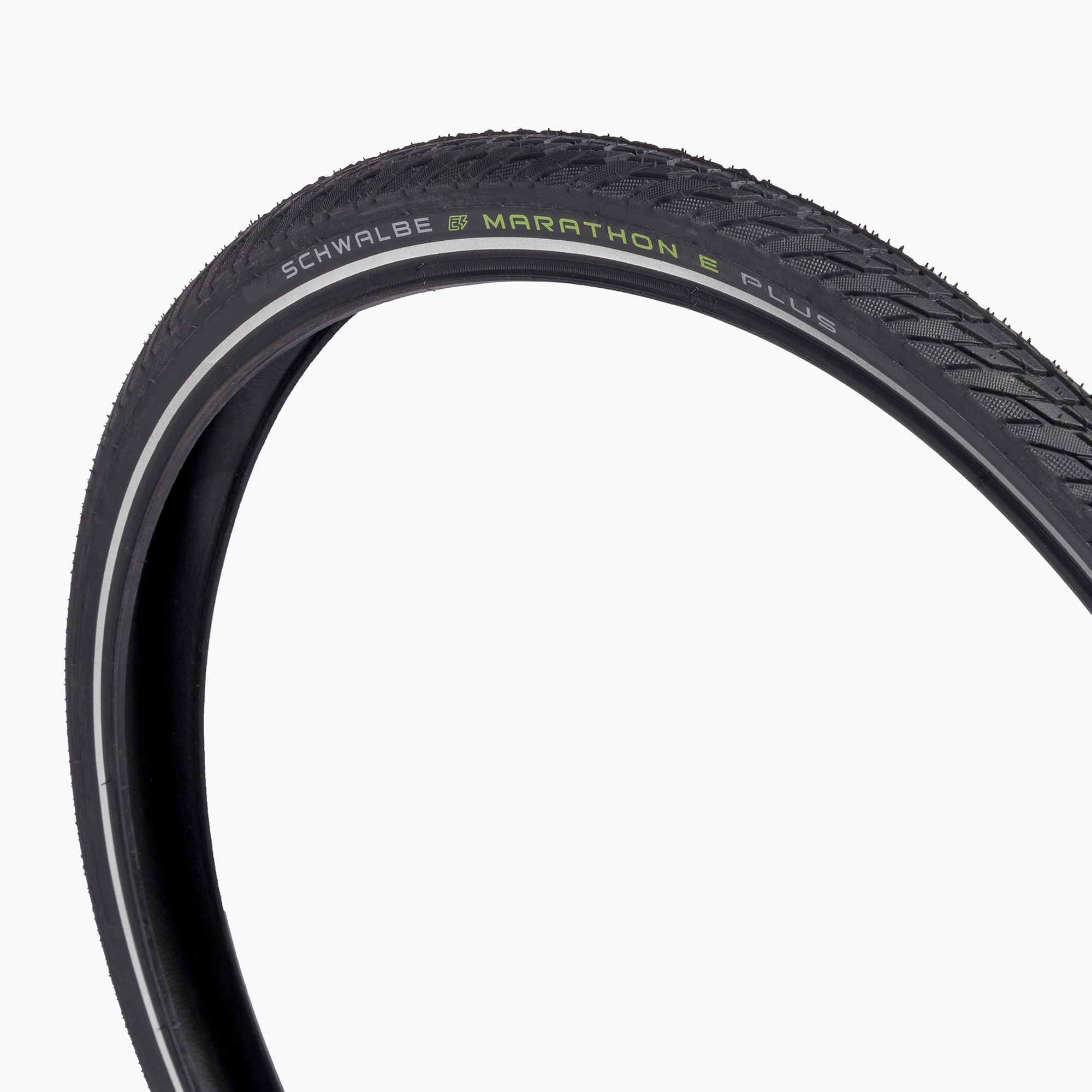 Anvelopă de bicicletă SCHWALBE Marathon E-Plus Smart Dualguard Addix E wire black reflex pentru biciclete.