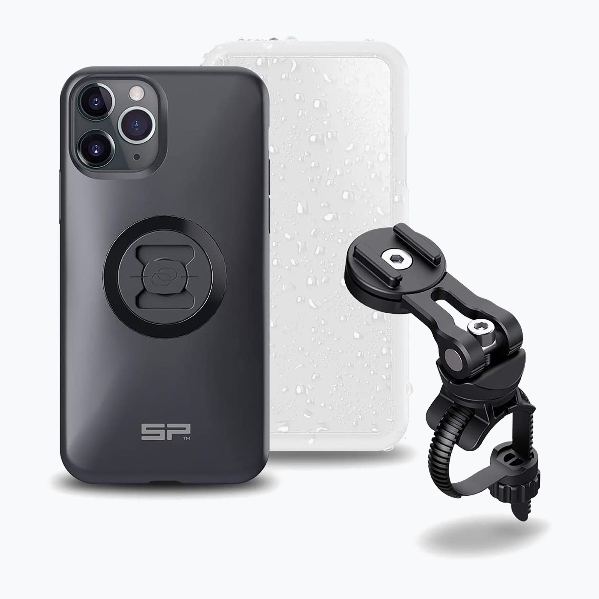 Držiak na telefón SP CONNECT Bike Bundle II Iphone 11 Pro / XS / X čierny 54422 (Bundle II 54422)