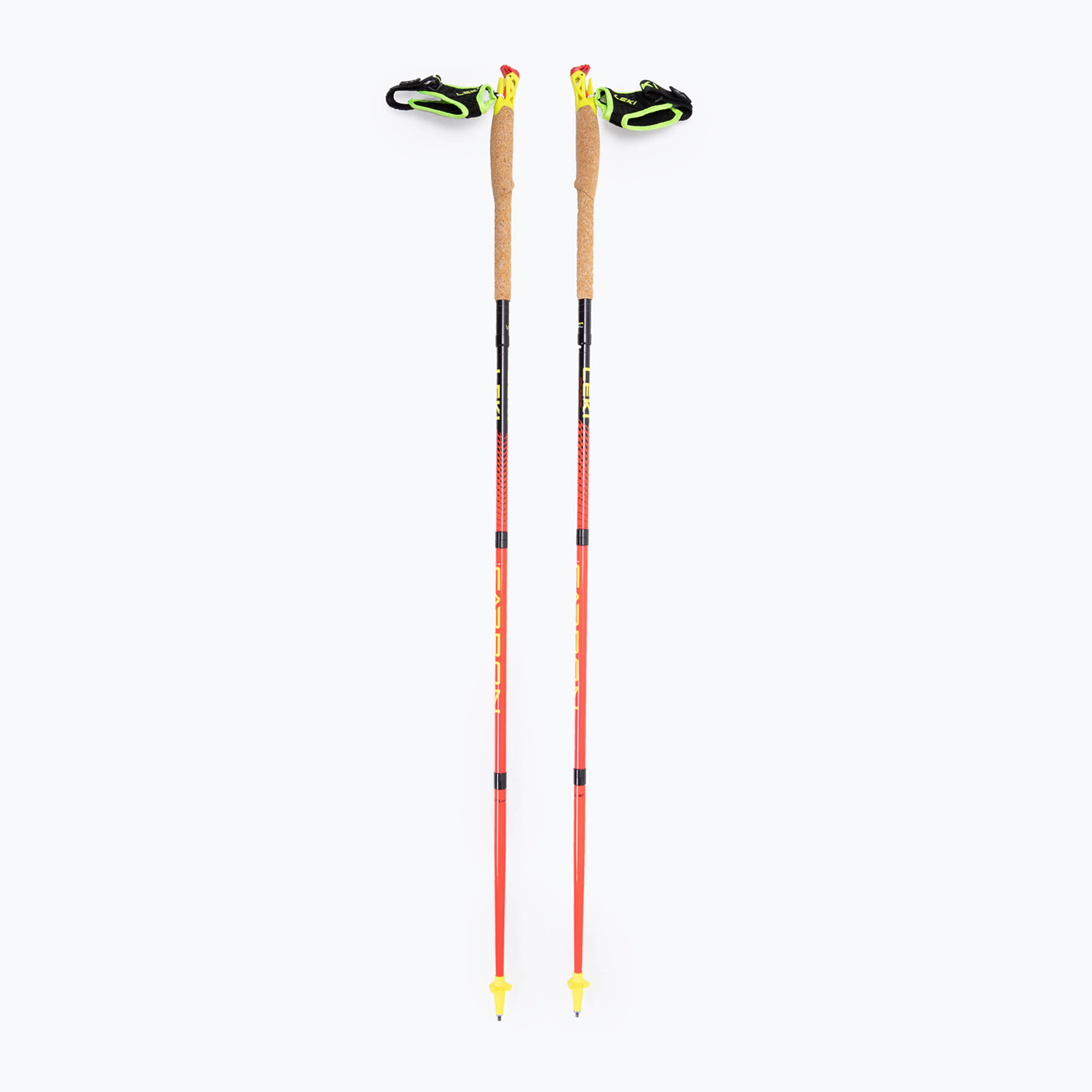 Kije biegowe LEKI Ultratrail FX.One bright red/black/neonyellow 