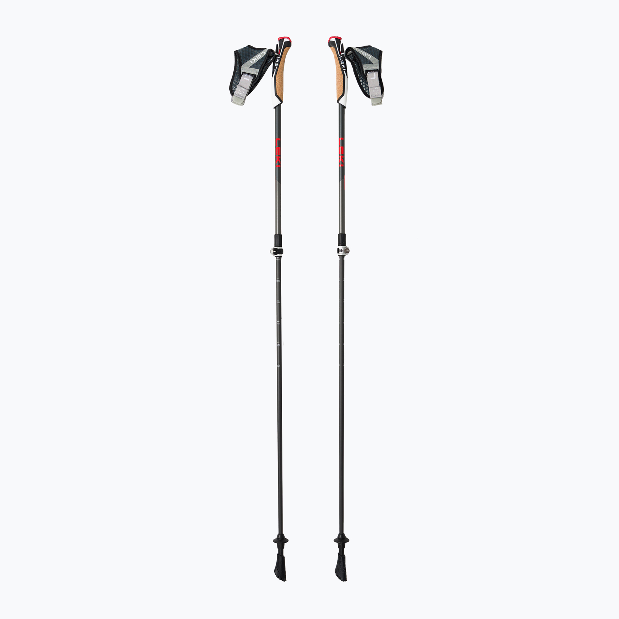 Kije nordic walking LEKI Instructor Lite czarno-srebrne 65326341 