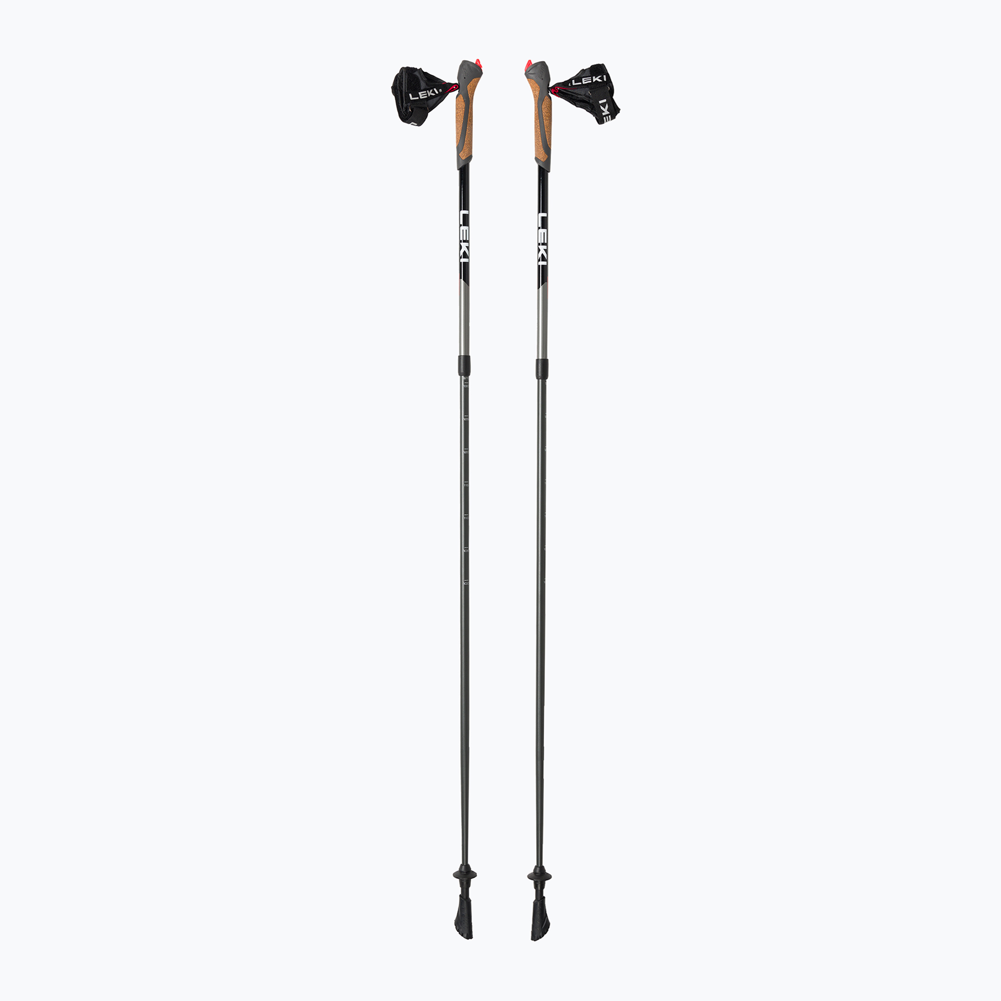 Kije nordic walking LEKI Spin czarno-srebrne 65326161 