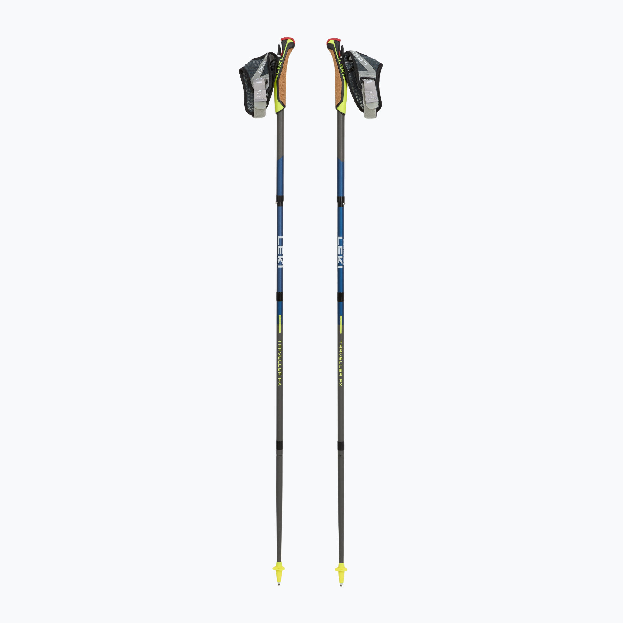 Kije nordic walking LEKI Traveller FX.One Carbon granatowo-srebrne 65325821110 