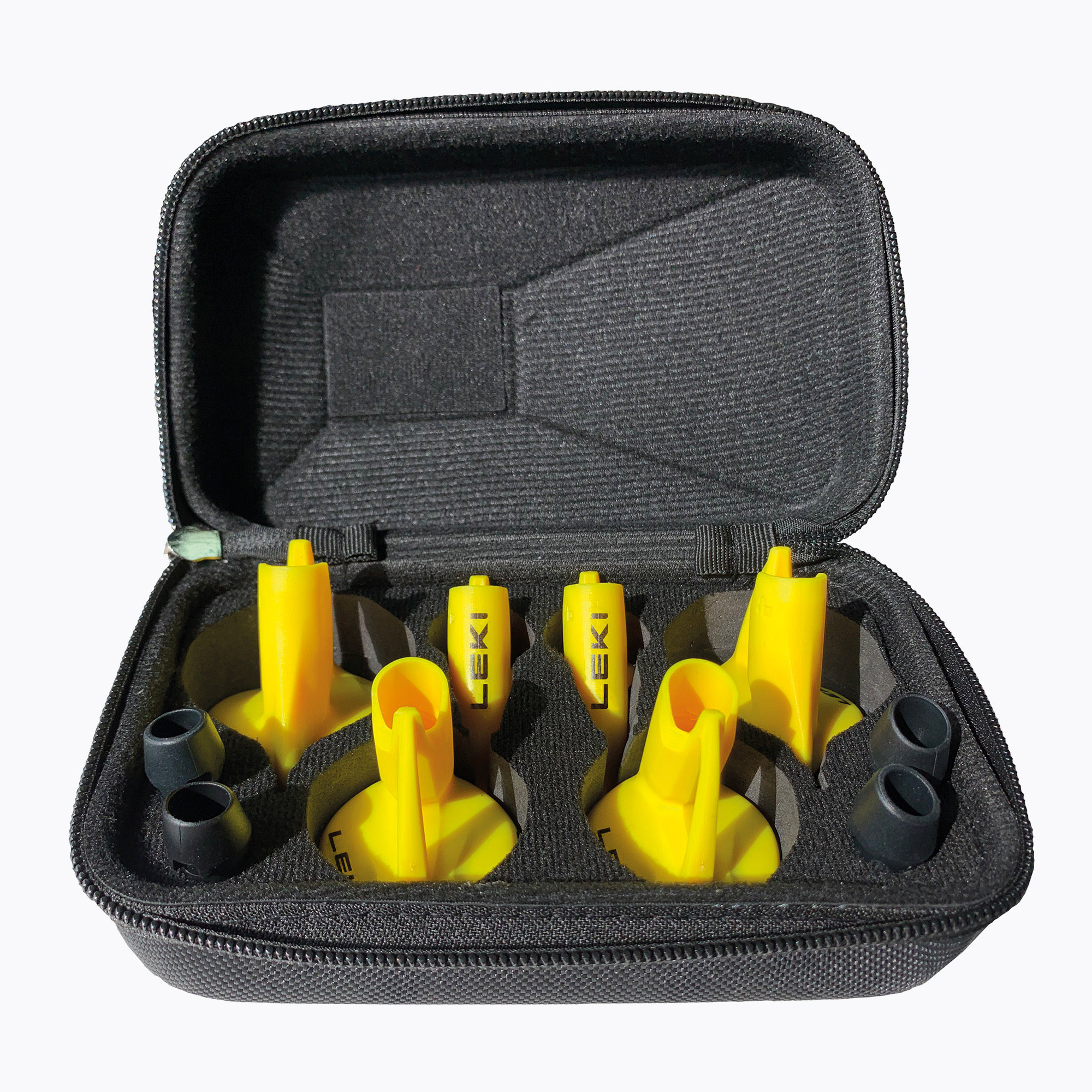 Накрайници за щеки за скандинавско ходене LEKI Fin Vario Set yellow