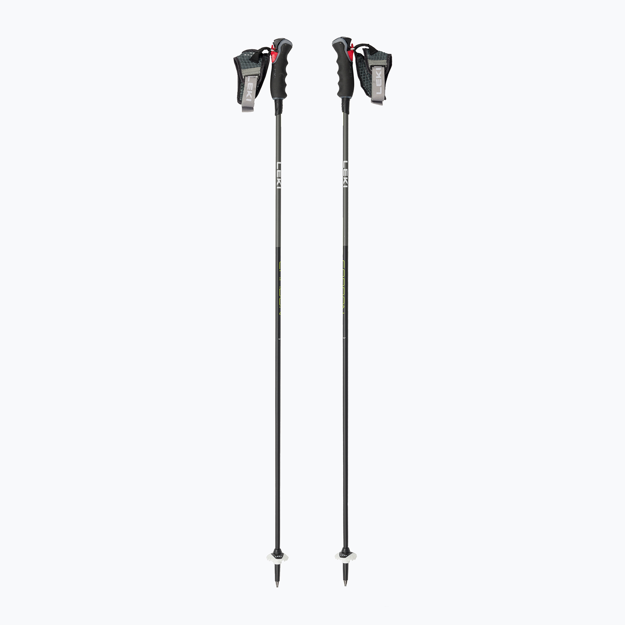 Lyžiarske palice LEKI Carbon 12 3D black/grey (Carbon 12 3D 65367881)