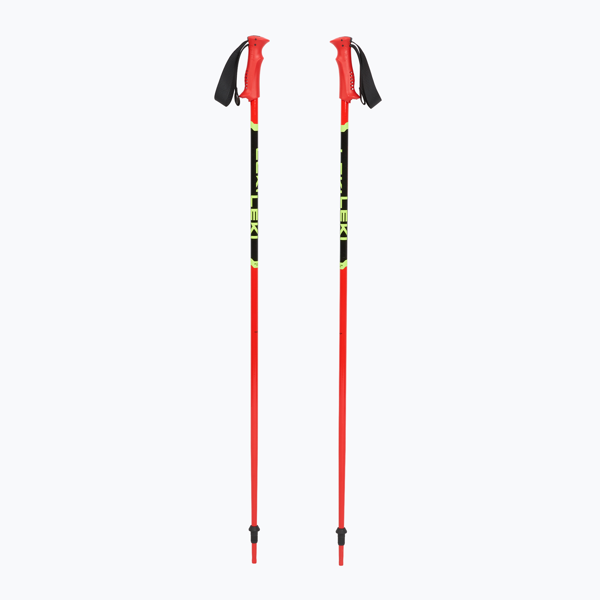 Детски ски щеки LEKI Racing bright red/ black/ neon yellow