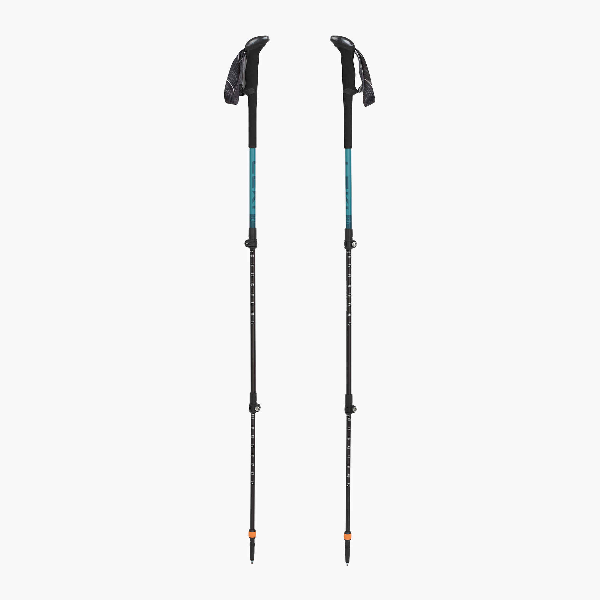 Kije trekkingowe LEKI Makalu Lite AS greenblue light/greenblue dark