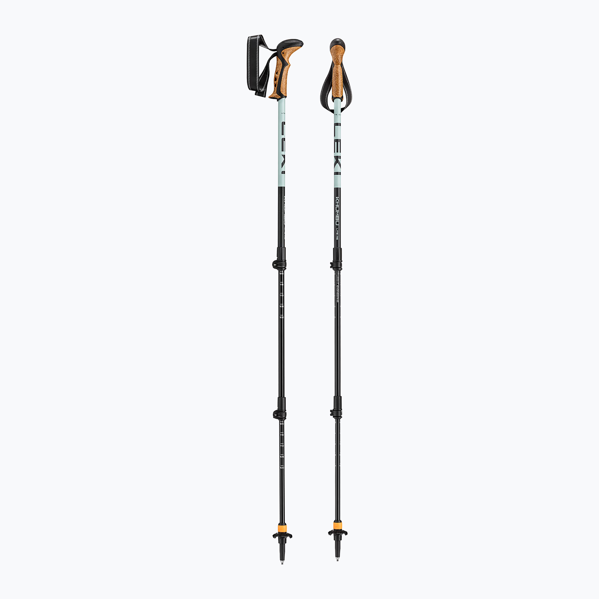 Kije trekkingowe LEKI Khumbu Lite AS dark sea green/black 