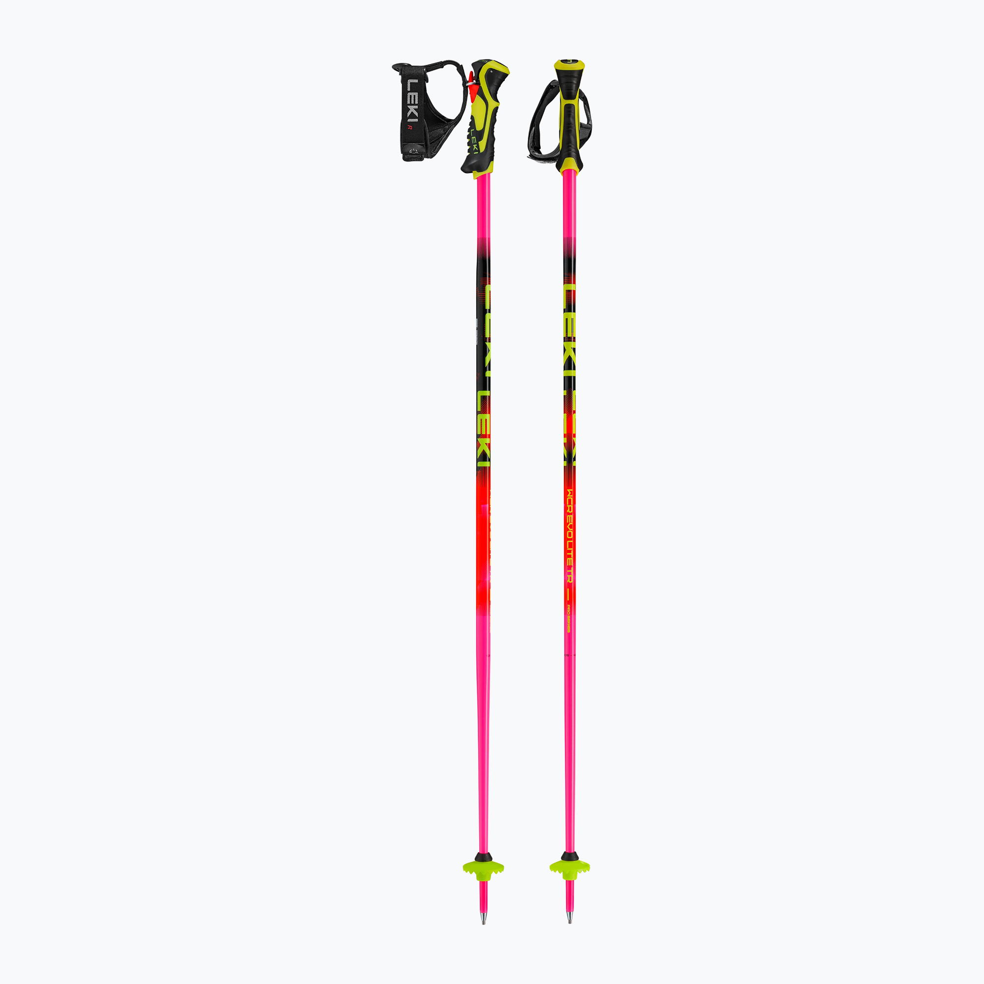 Детски скиорски щеки LEKI WCR Evo Lite SL TR neon pink/black/neon yellow