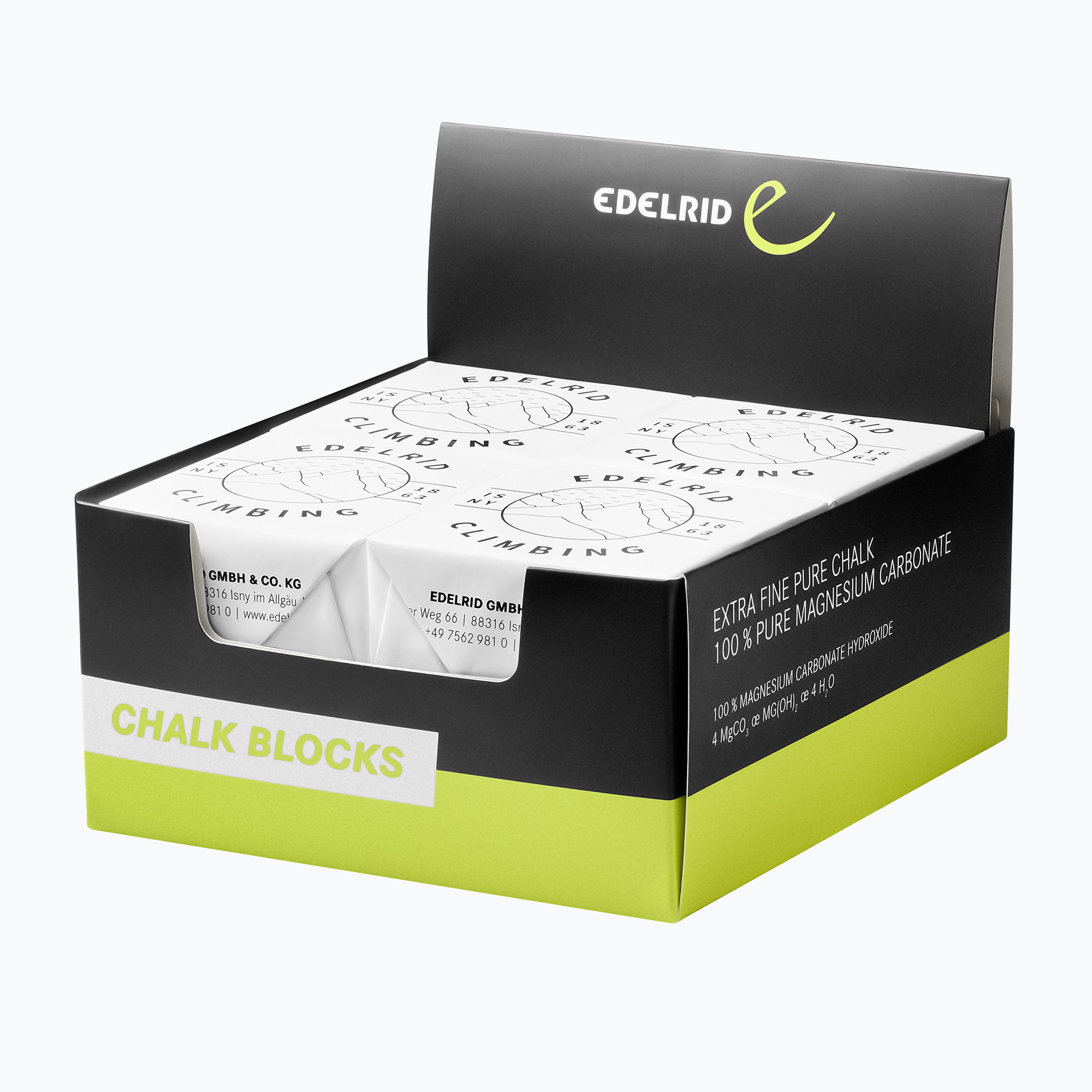 Magnezium EDELRID Chalk Block II snow