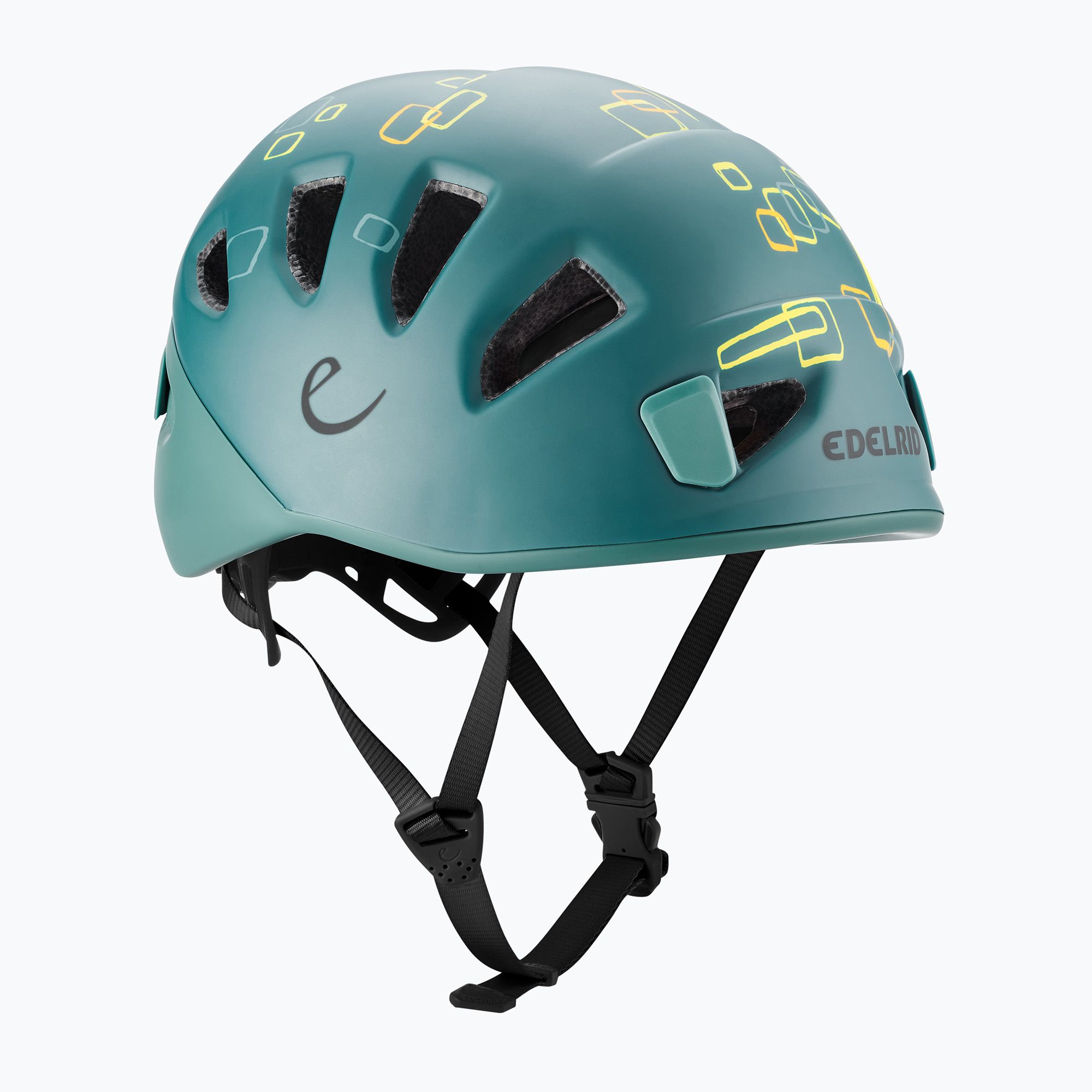 Kask wspinaczkowy dziecięcy EDELRID Shield II jade/petrol 
