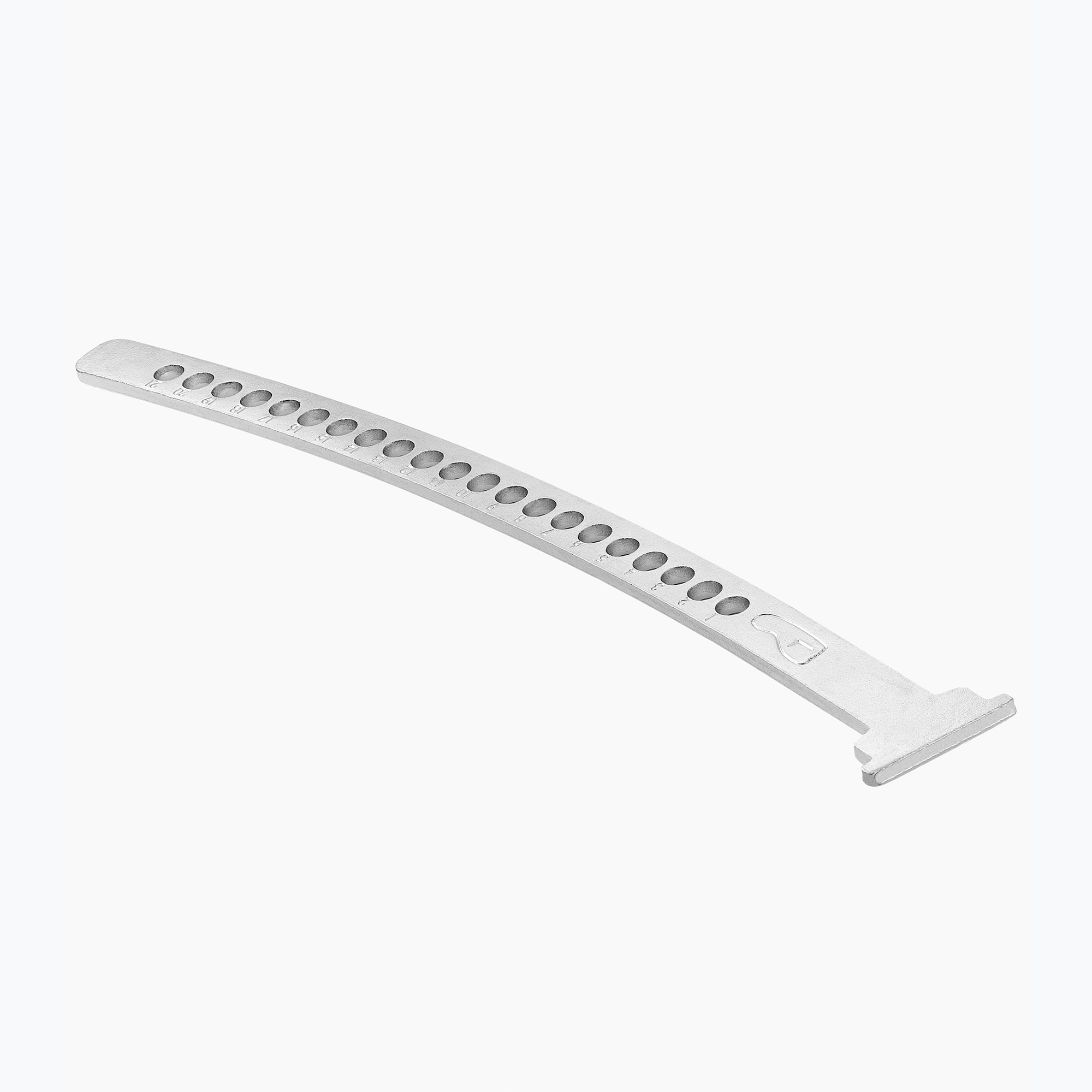 Conector pentru crampoane EDELRID Spare Crampon Bridge long silver