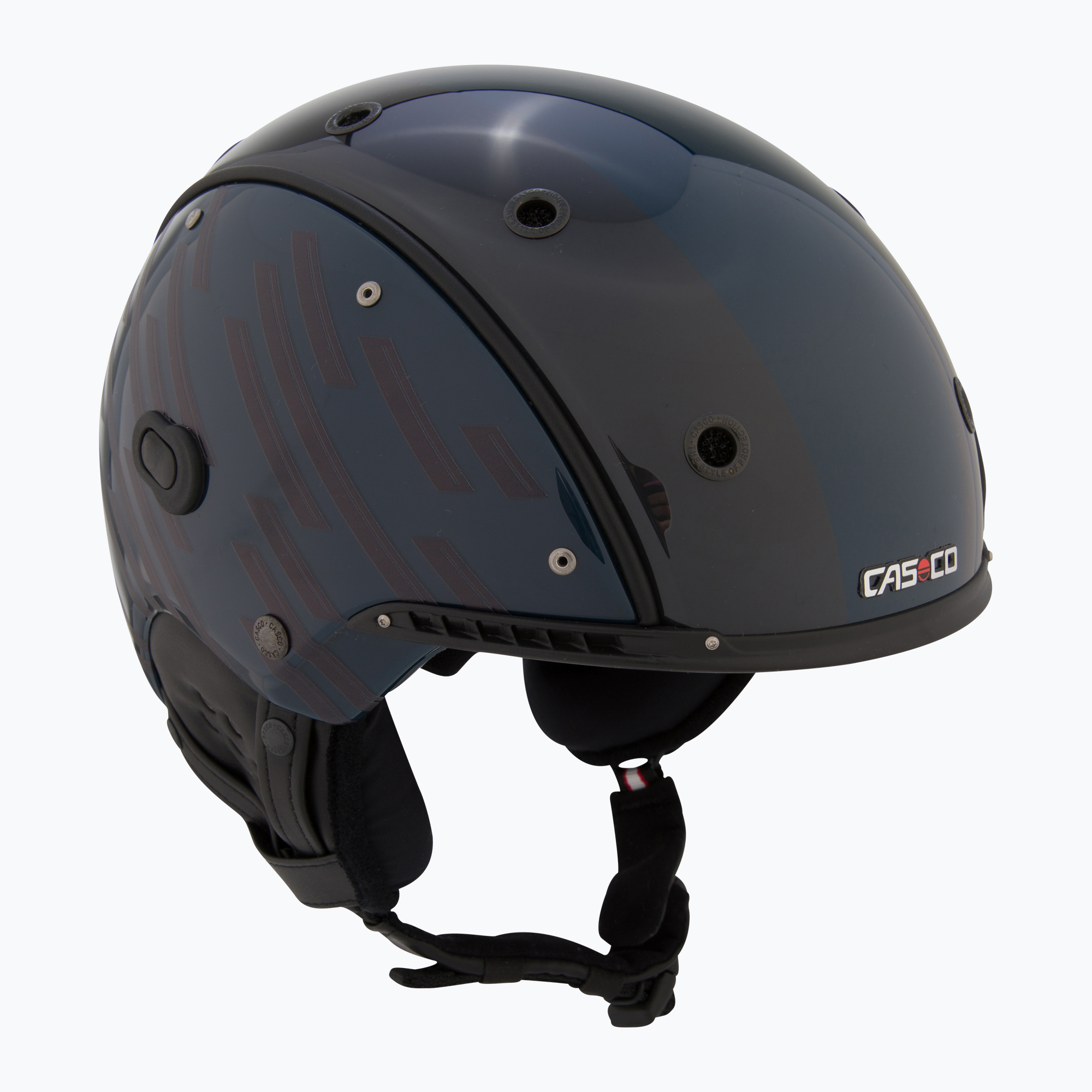 Lyžiarska prilba CASCO SP-3 nightfall grey/ blue